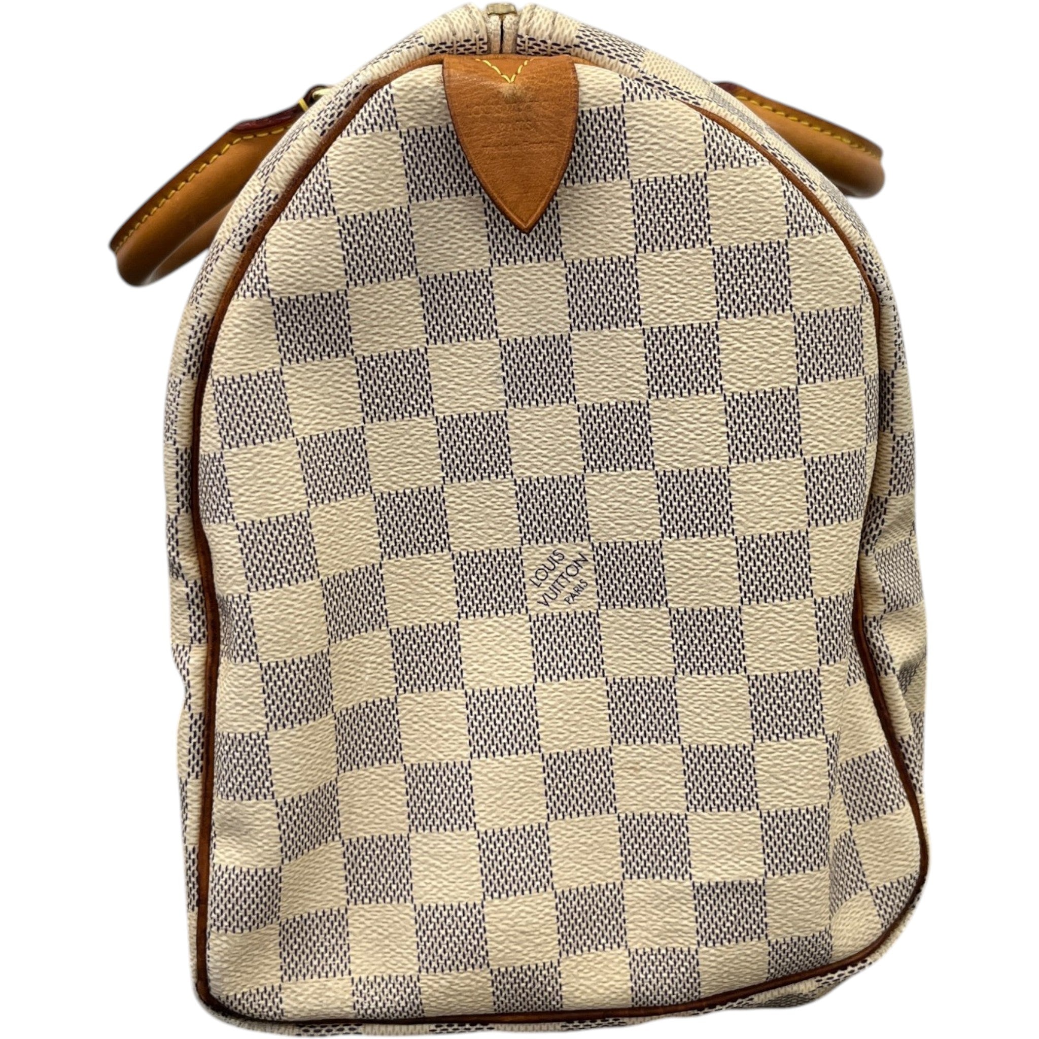 Women's Damier Azur Speedy 35 Bag Cream