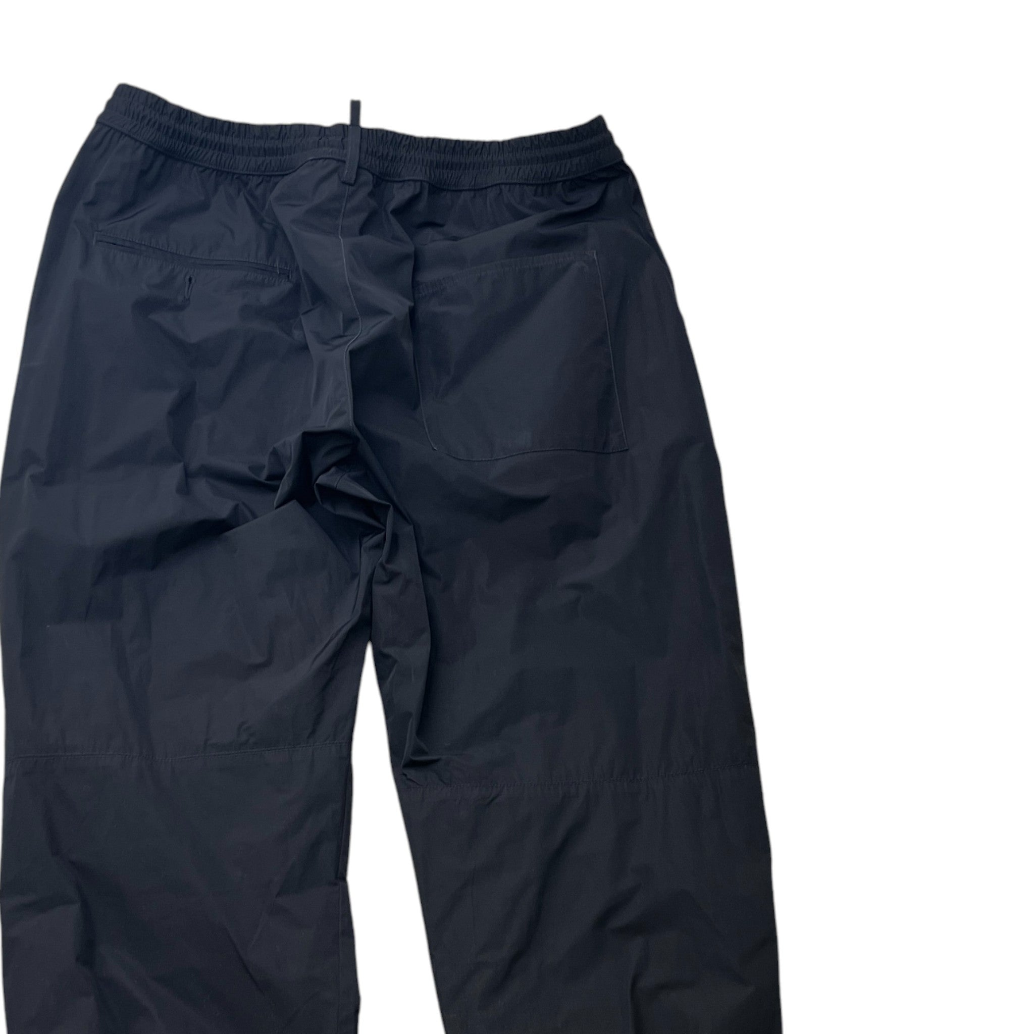 Men's Zip Up Cargos Black Size IT 52 / UK 36