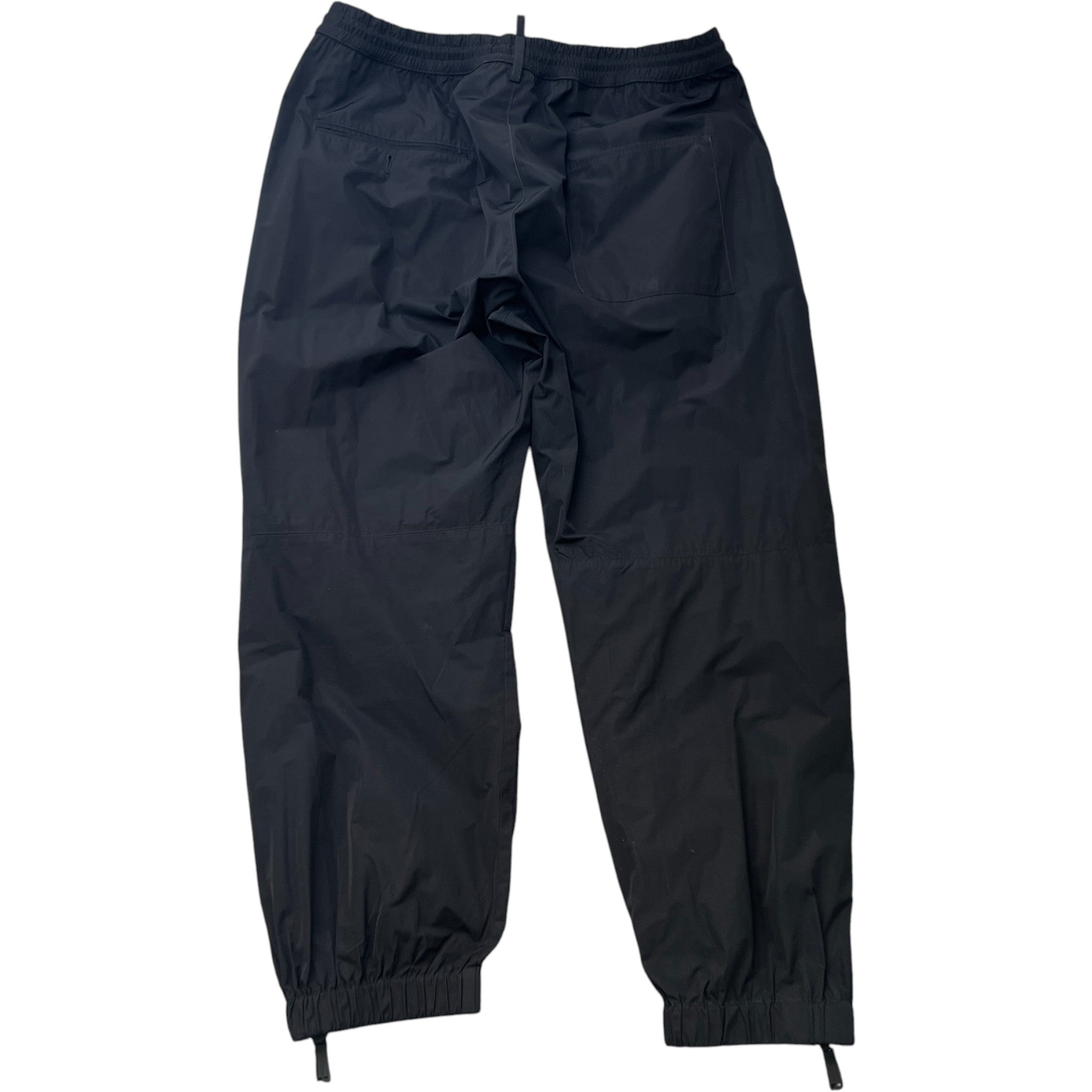 Men's Zip Up Cargos Black Size IT 52 / UK 36