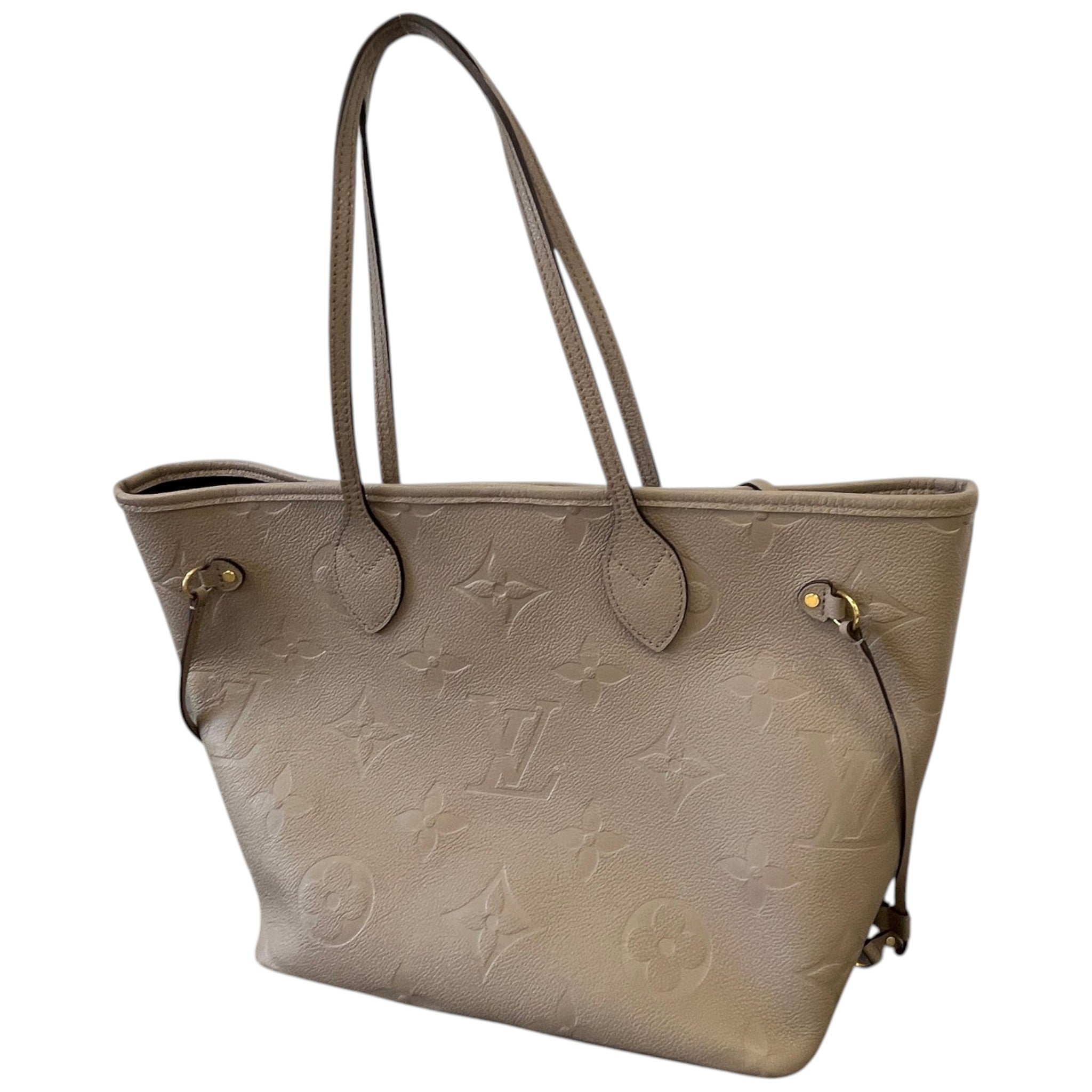 Women's Monogram Empreinte Neverfull Mm Handbag Grey