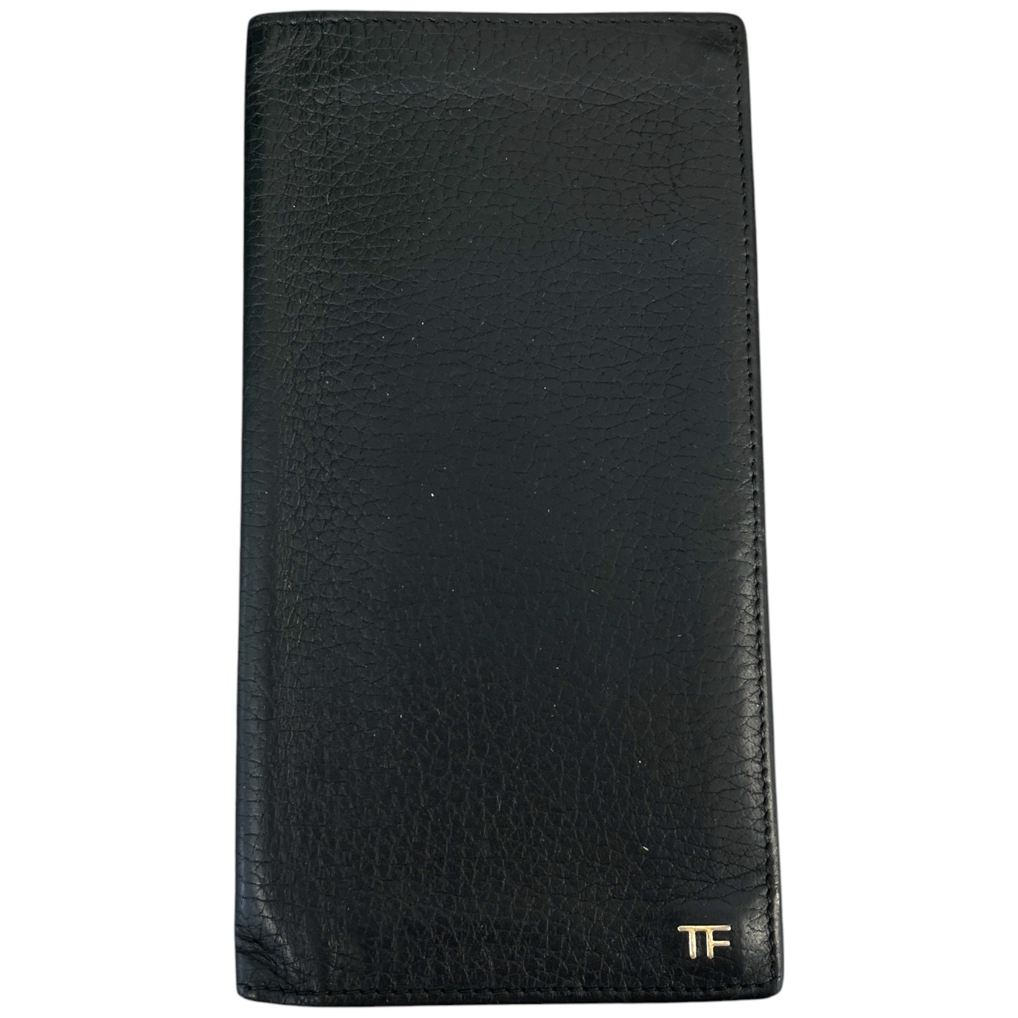 Men's Plaque Logo Wallet Black