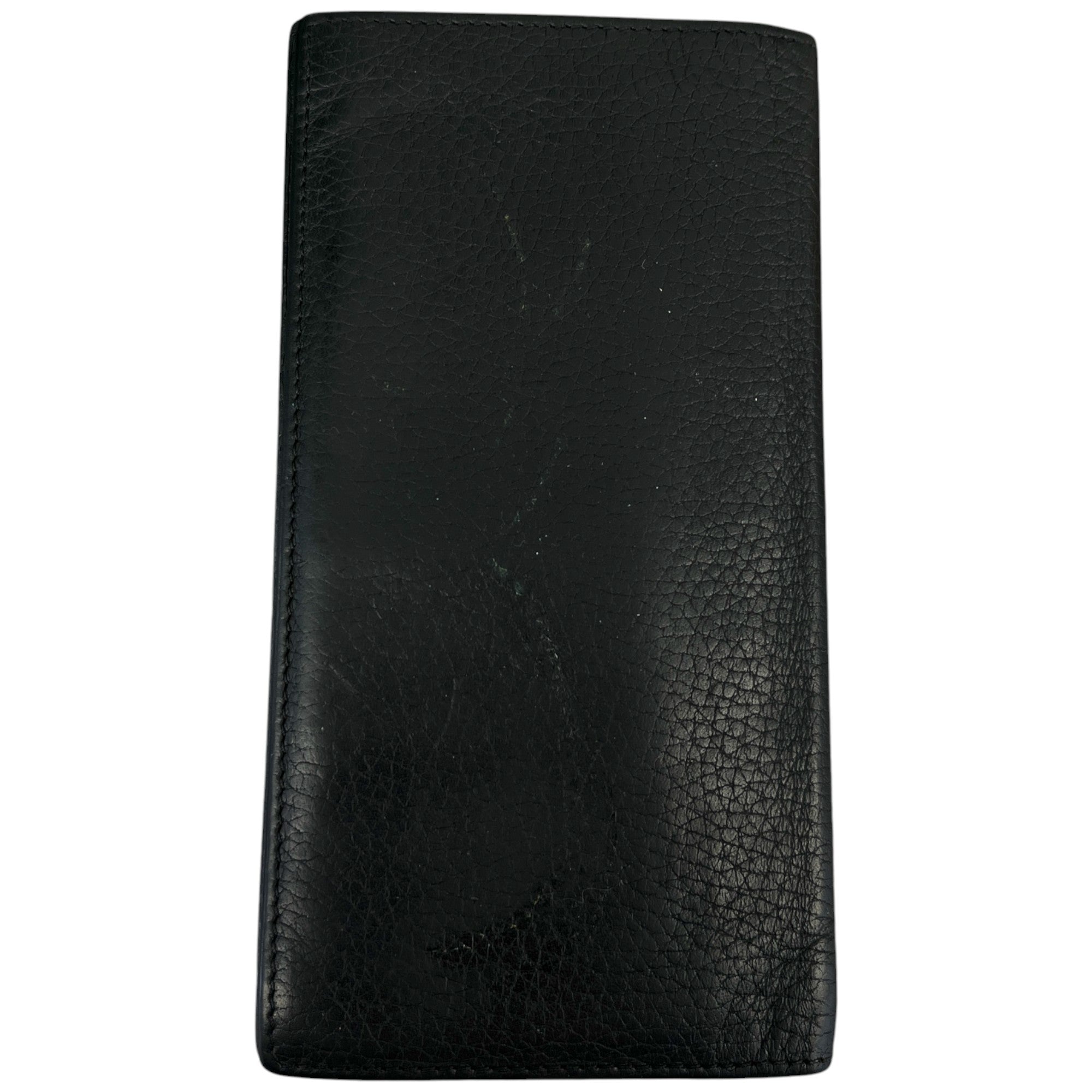 Men's Plaque Logo Wallet Black