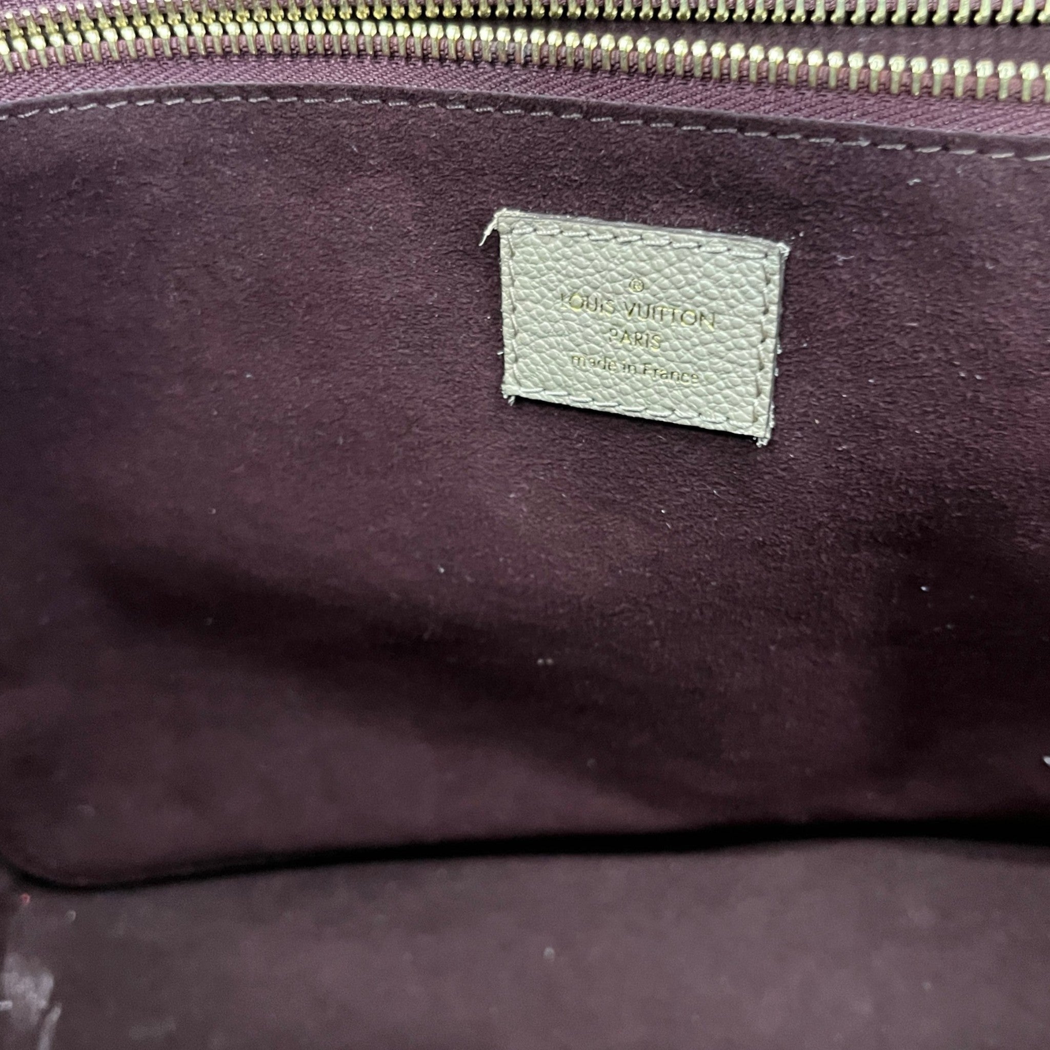 Women's Monogram Empreinte Neverfull Mm Handbag Grey