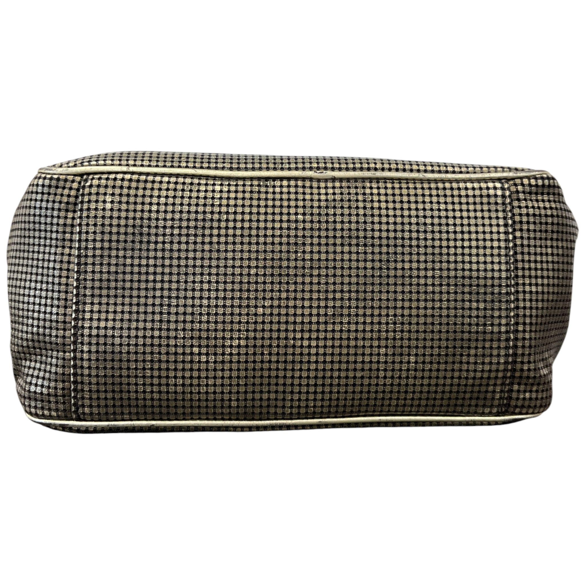 Women's Hollywood Accordion Flap Bag Gold