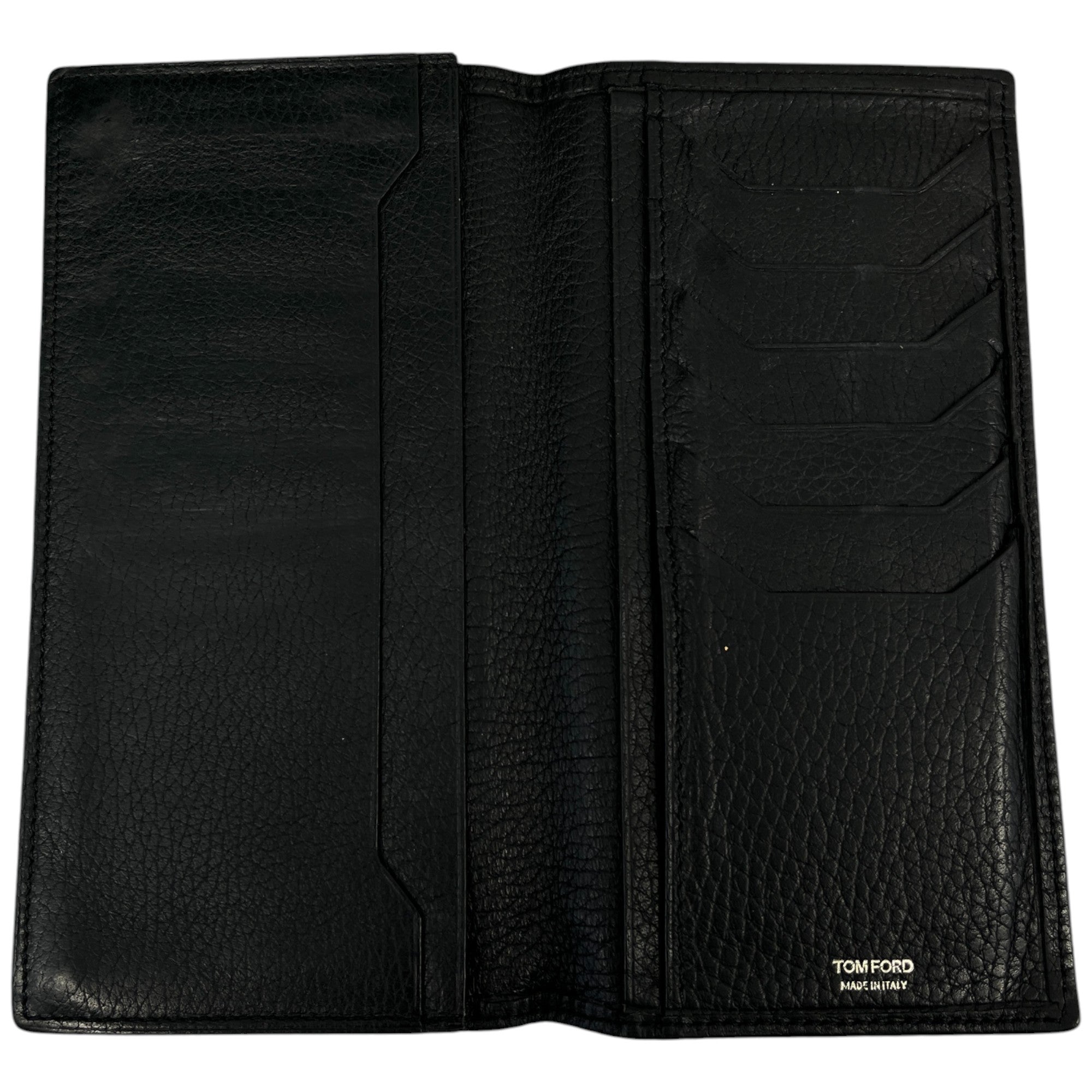 Men's Plaque Logo Wallet Black