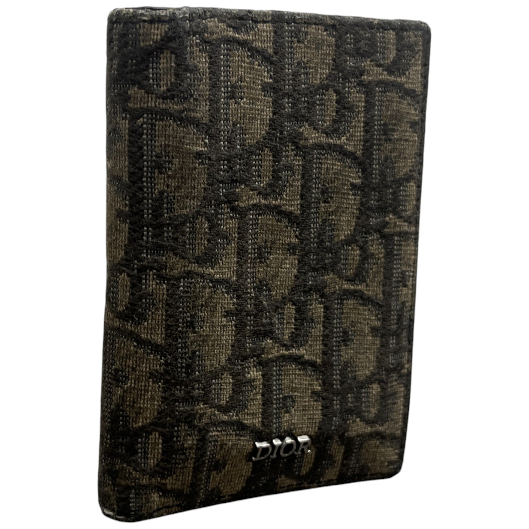 Men's Oblique Card Holder Beige