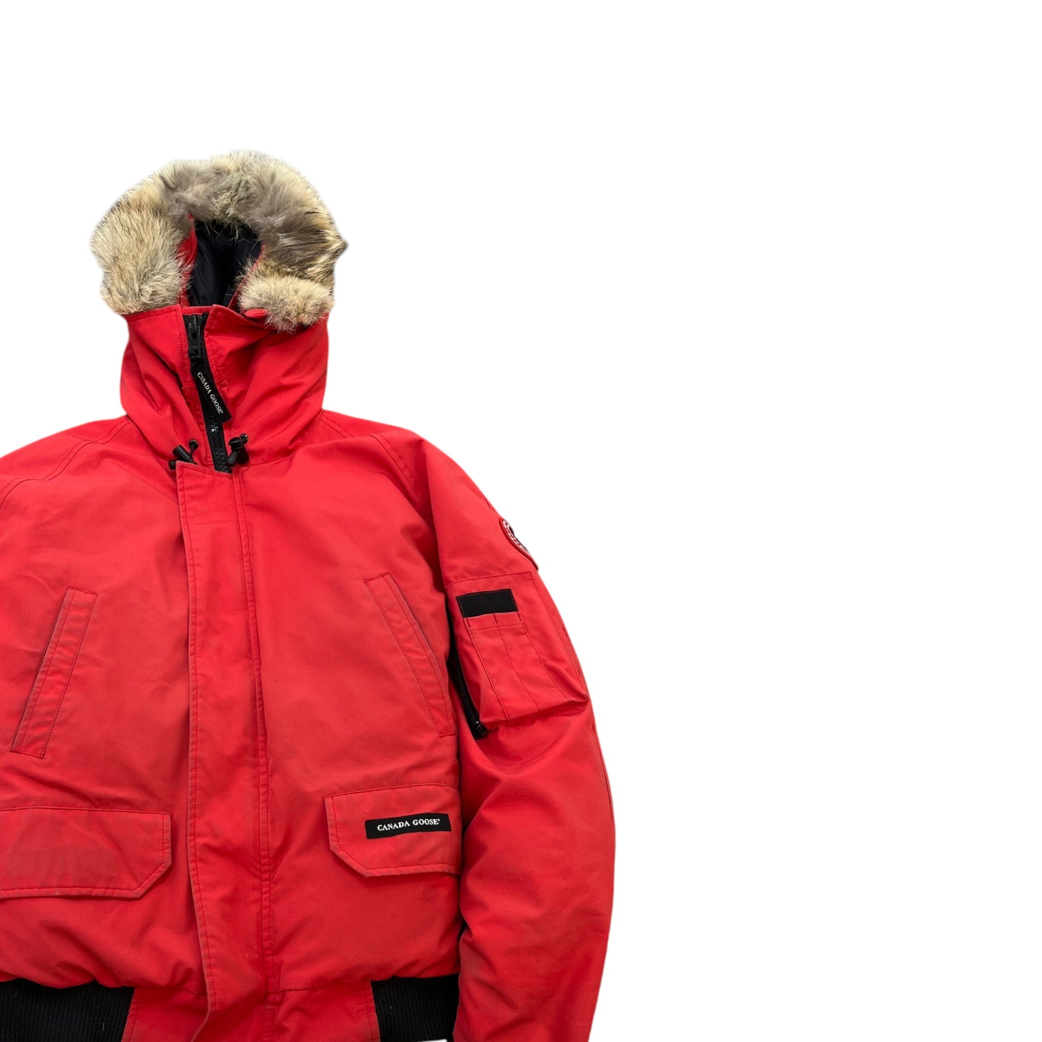 Men's Chilliwack Bomber Down Jacket Red Size M