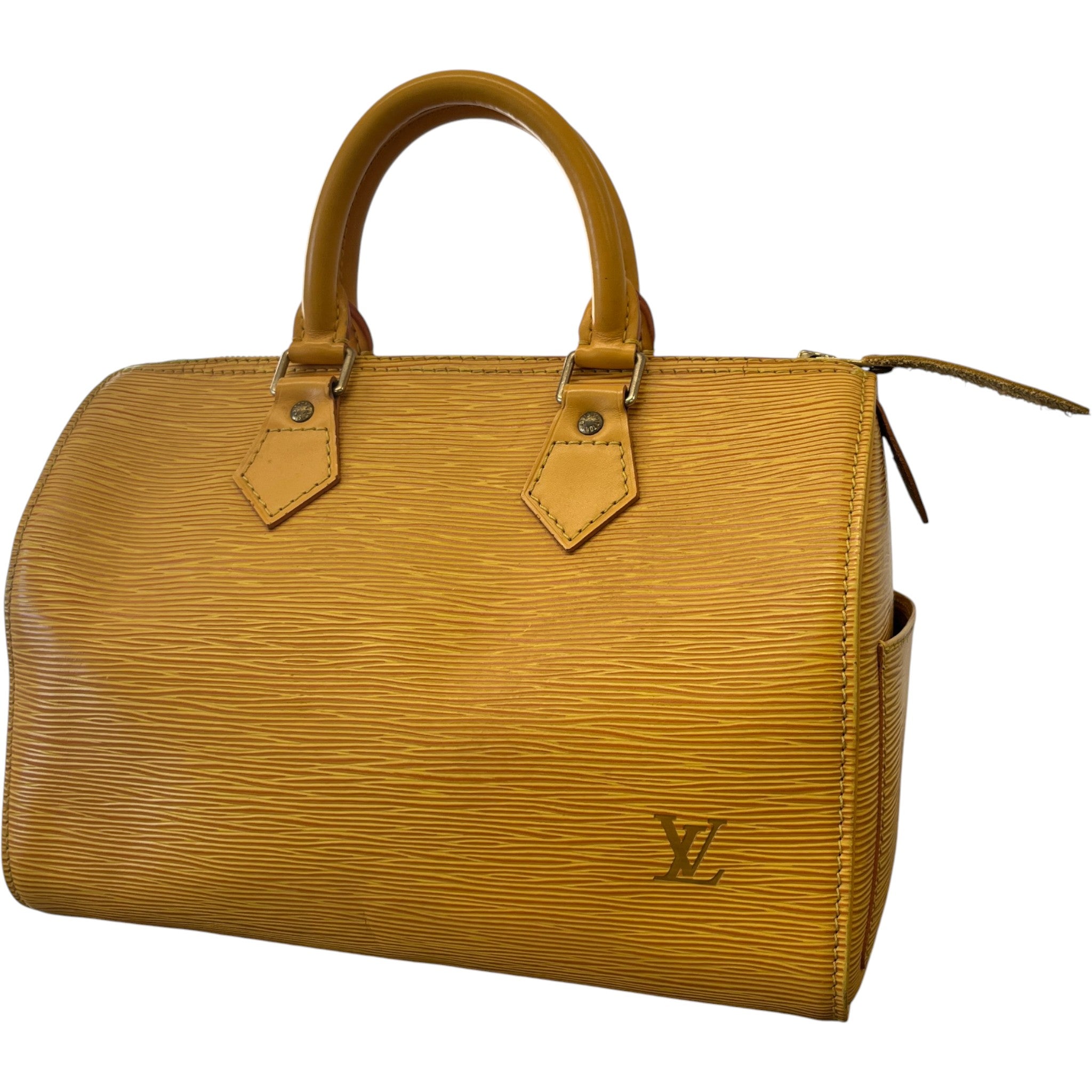 Women's Epi Leather Speedy 25 Bag Yellow
