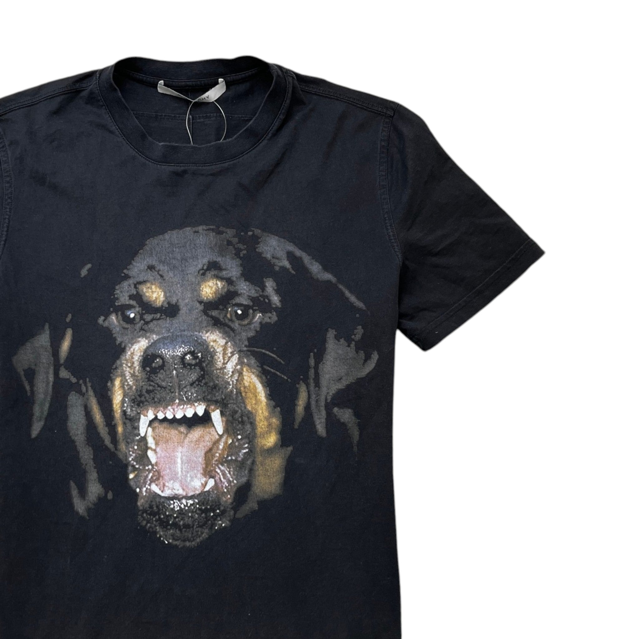 Men's Rottweiler Cloumbian Fit T-Shirt Black Size S