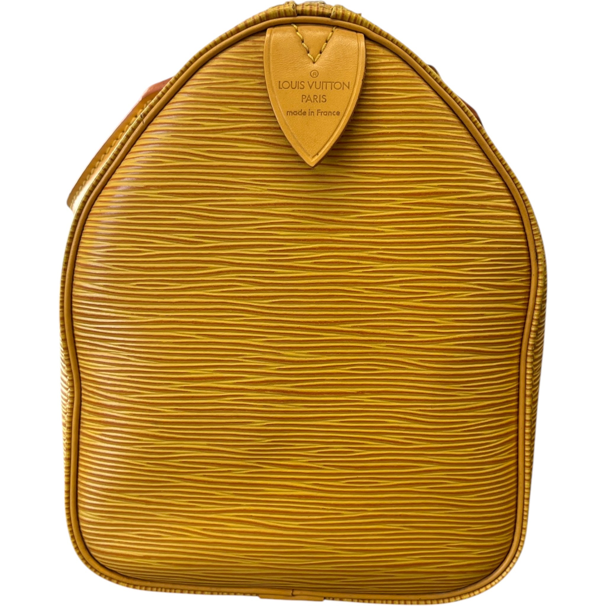 Women's Epi Leather Speedy 25 Bag Yellow
