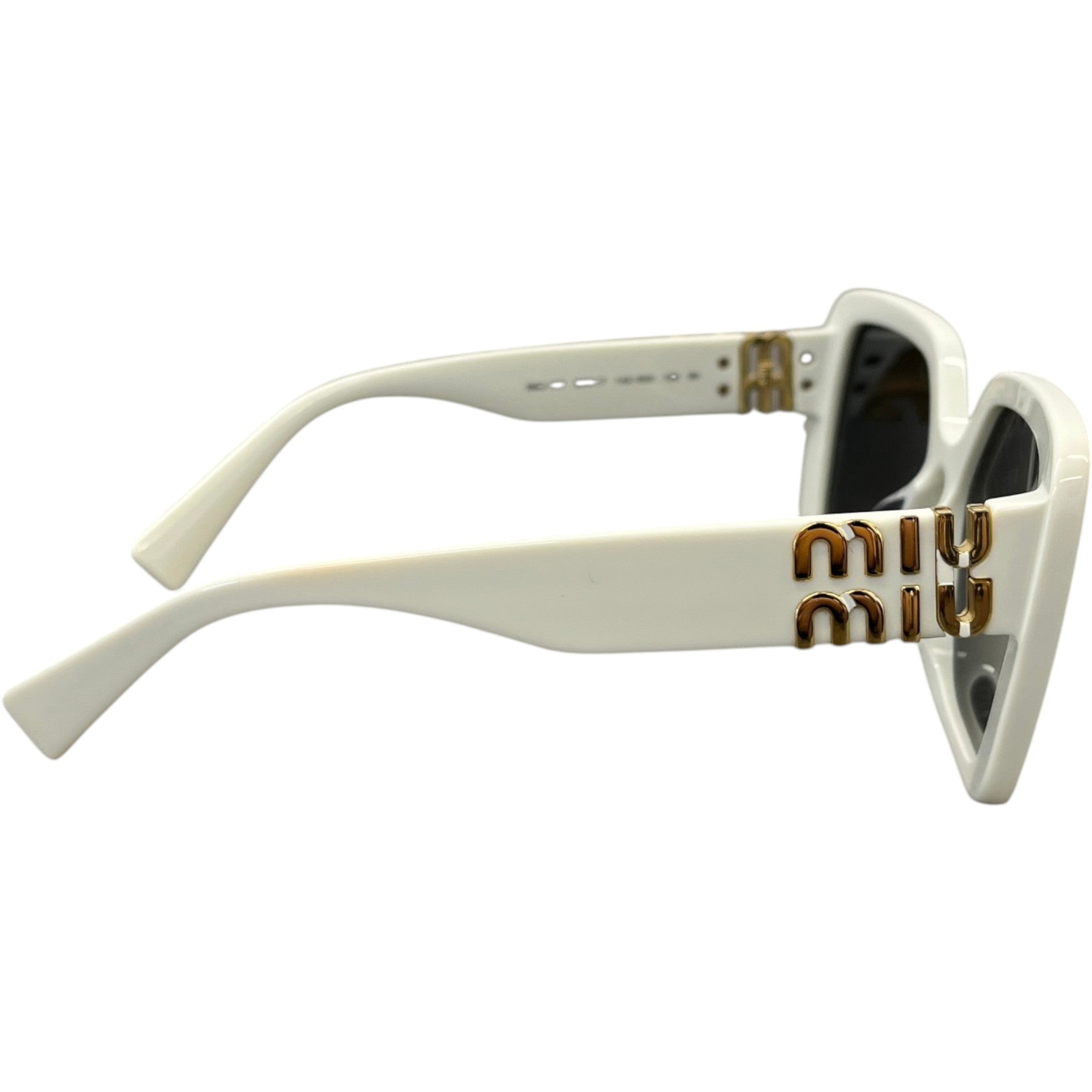 Women's Smu 10Ys Logo Sunglasses White