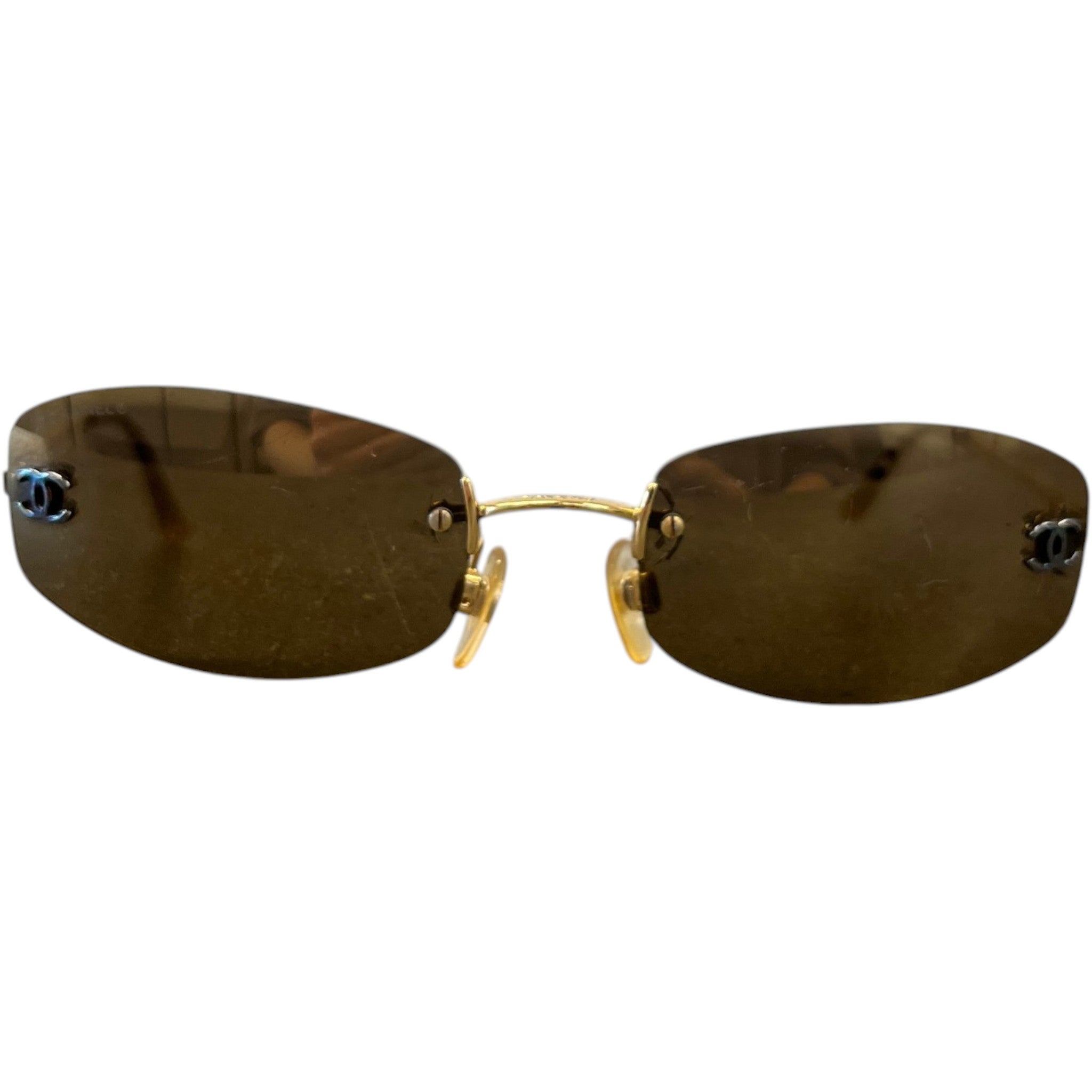 Women's Cc Logo Sunglasses Brown