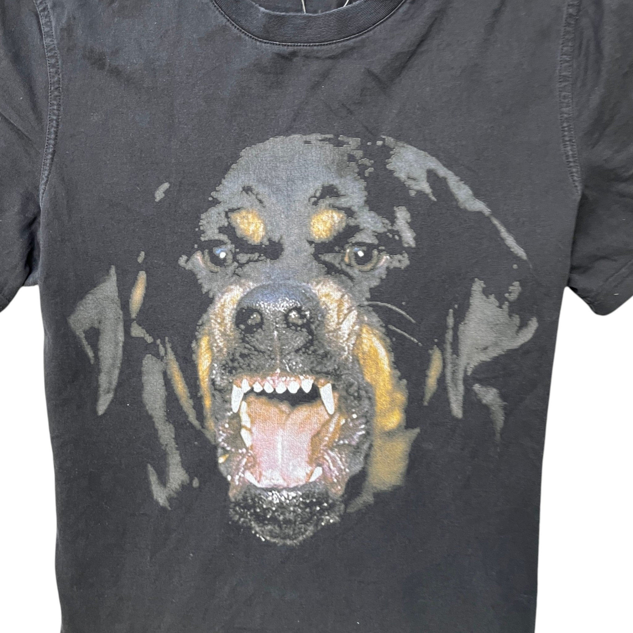 Men's Rottweiler Cloumbian Fit T-Shirt Black Size S