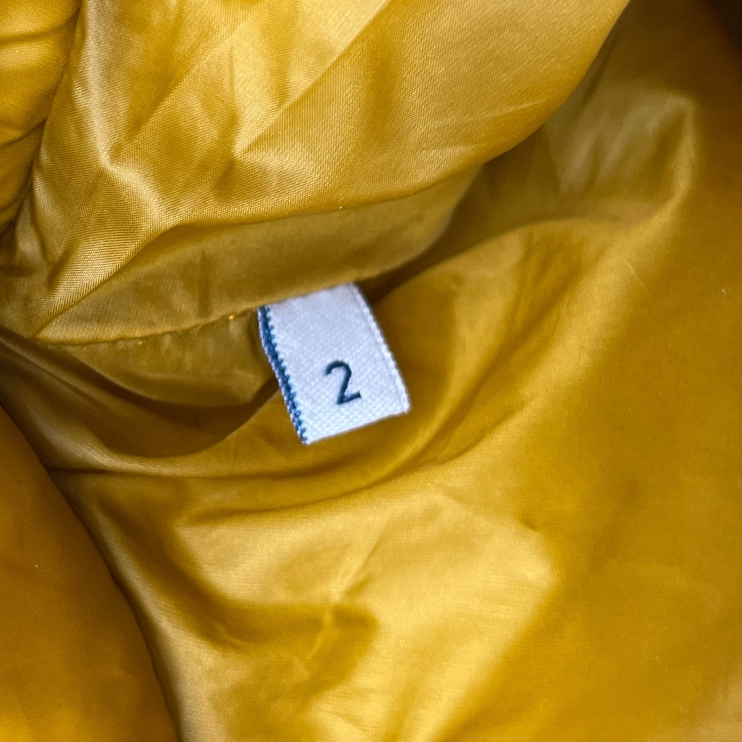 Men's Hymalay Down Jacket Yellow Size 2 / M