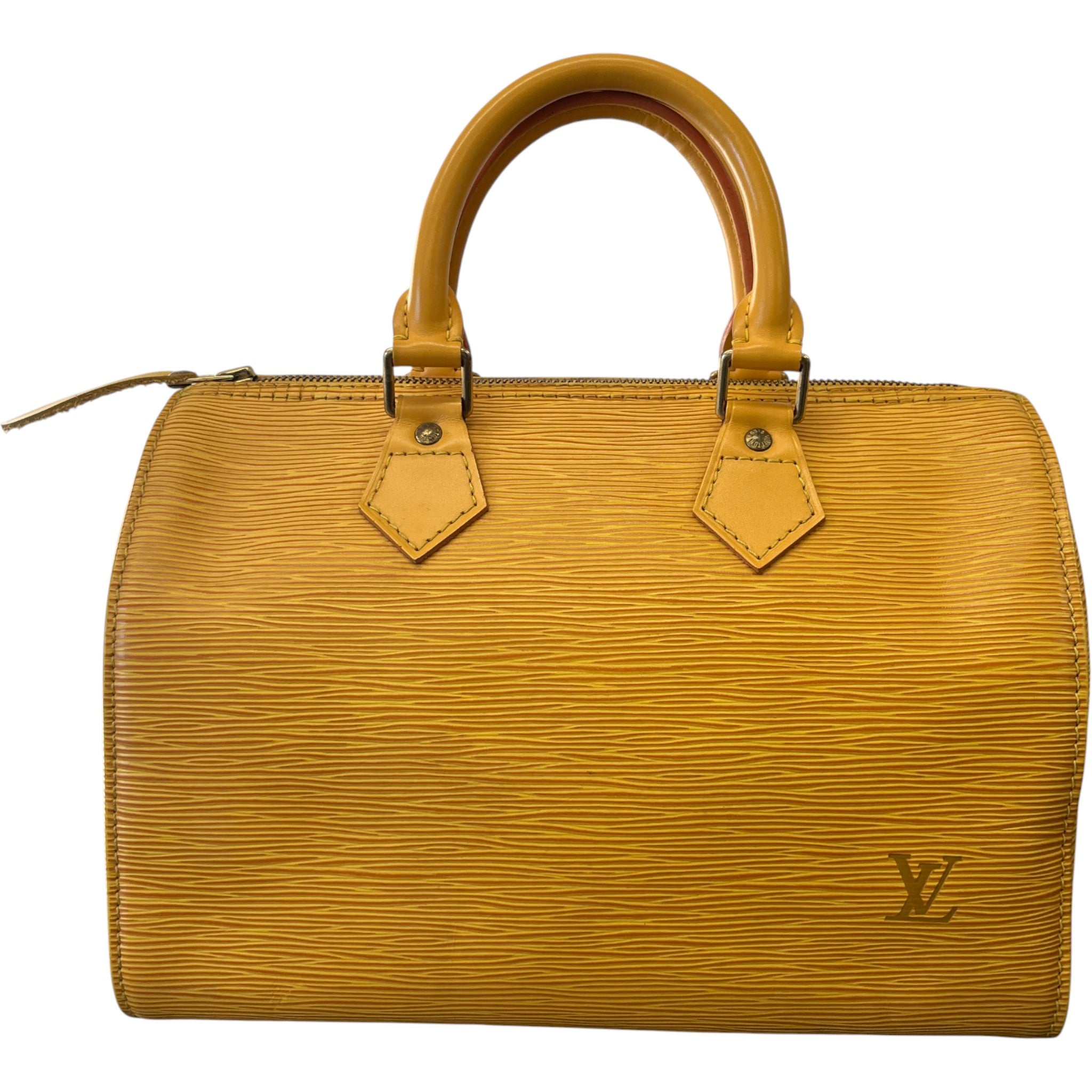 Women's Epi Leather Speedy 25 Bag Yellow