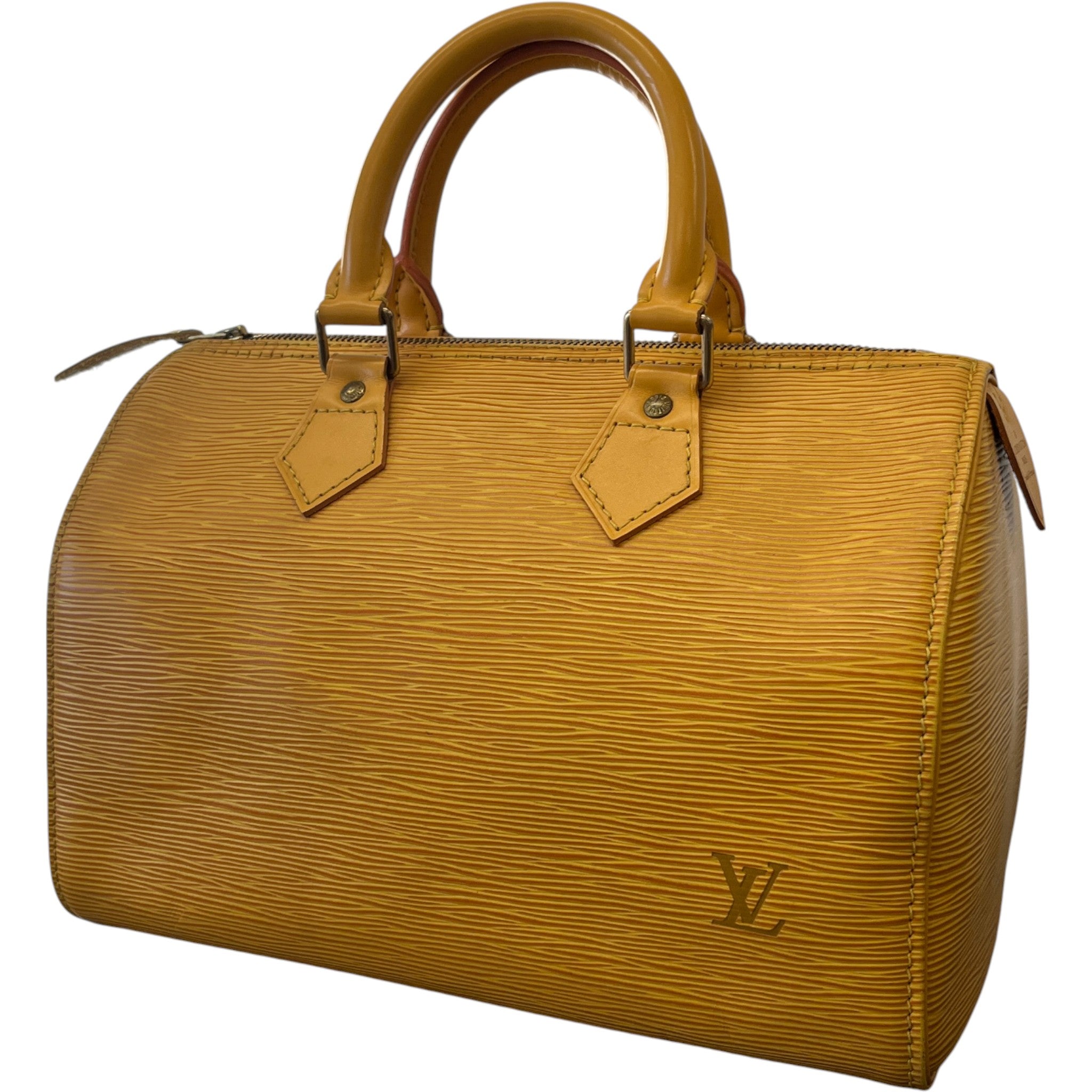 Women's Epi Leather Speedy 25 Bag Yellow