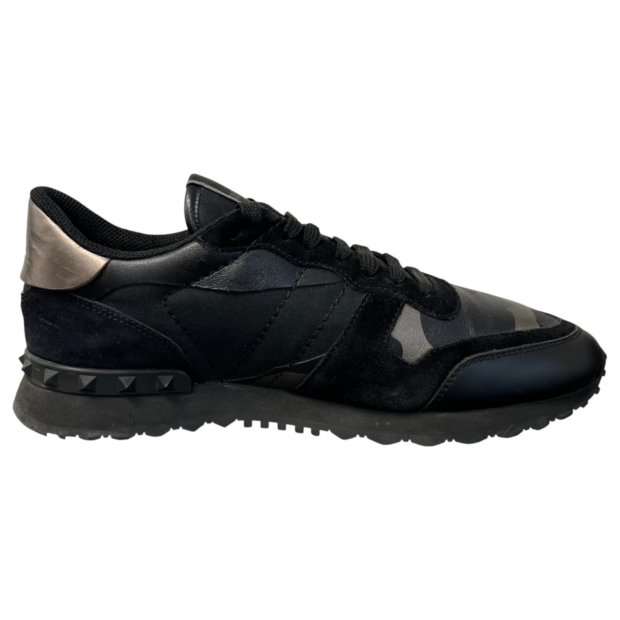 Men's Rock Runners Low Trainers Black Size EU 41 / UK 7
