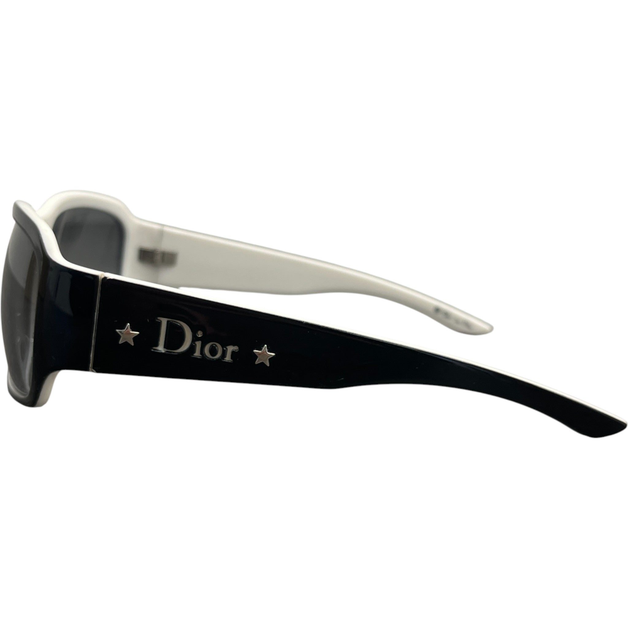 Women's Vintage Y2K Star Sunglasses Black