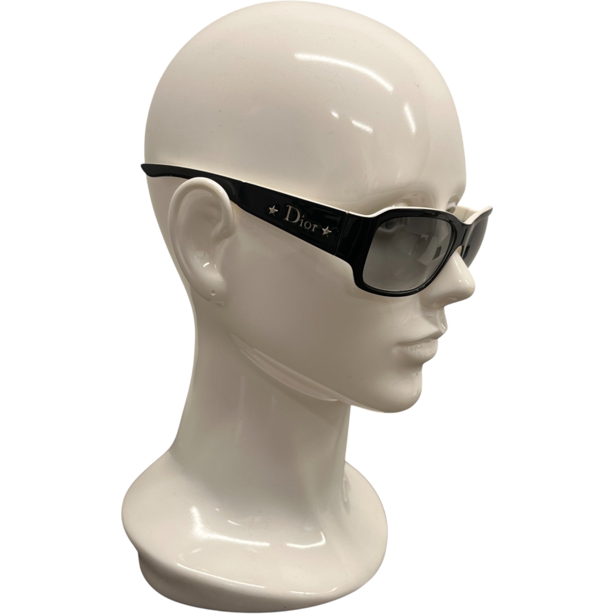 Women's Vintage Y2K Star Sunglasses Black