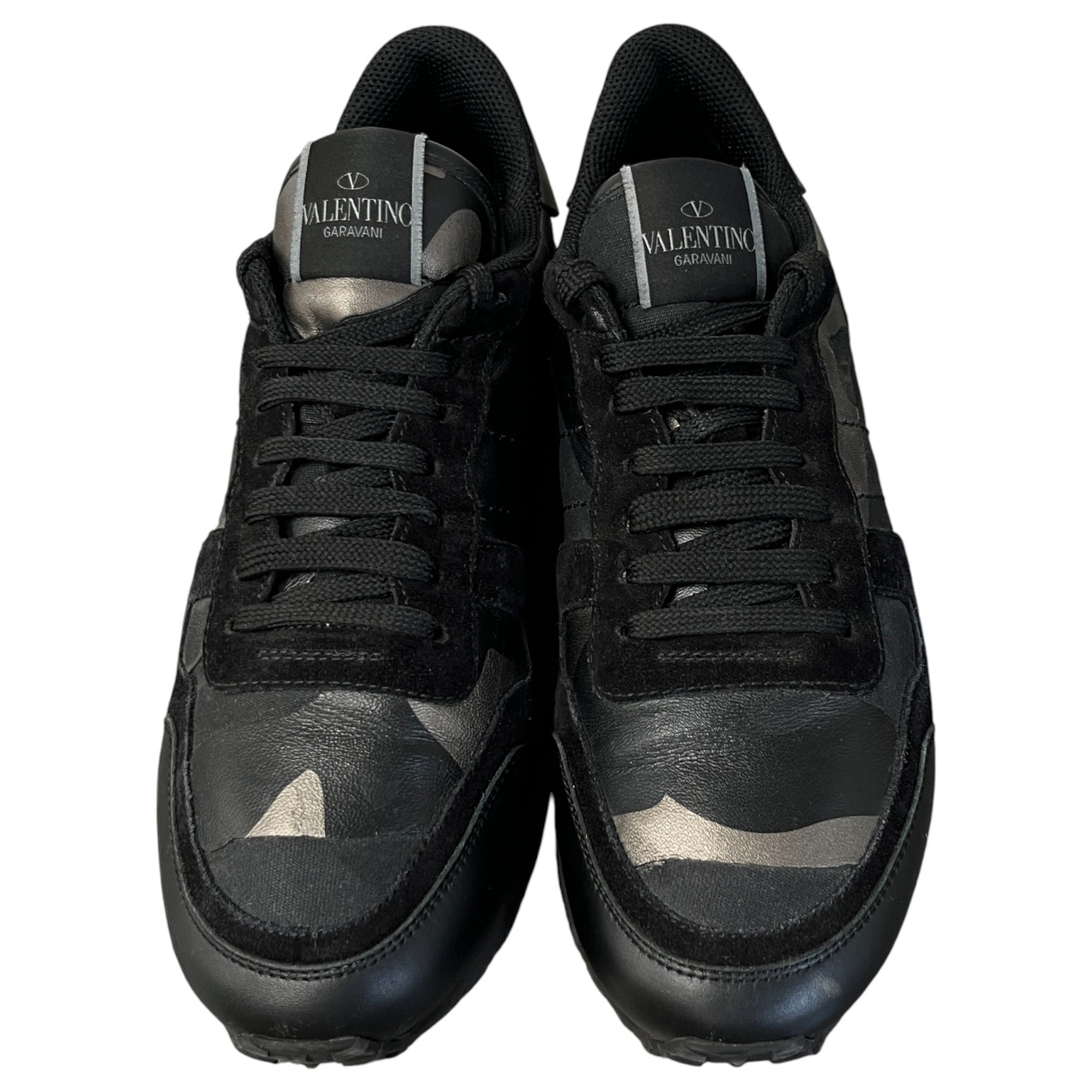 Men's Rock Runners Low Trainers Black Size EU 41 / UK 7