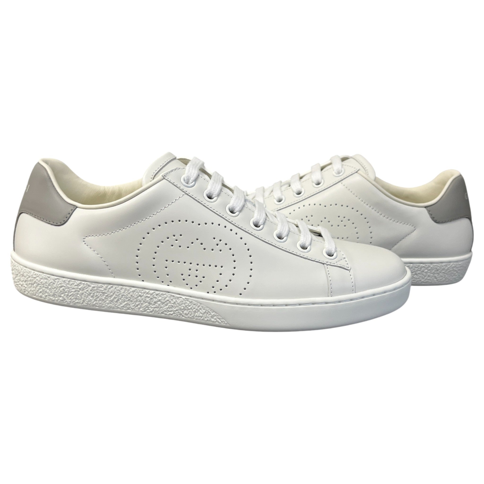 Women's Ace Interlocking G Low Trainers White Size EU 38 / UK 5