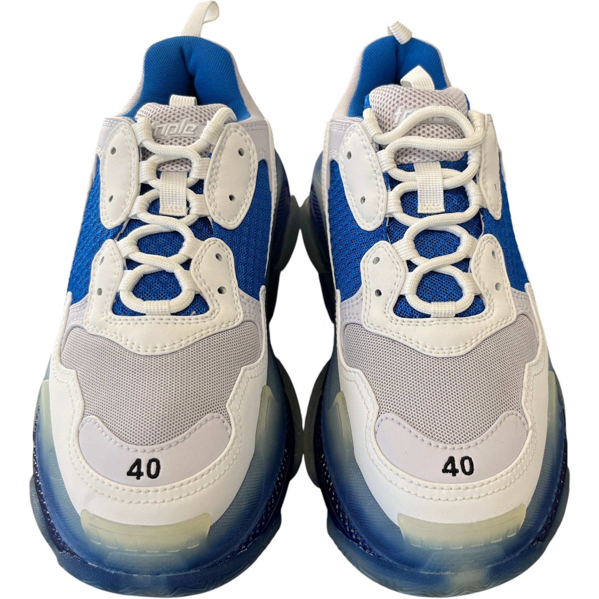 Men's Triple S Low Trainers White Size EU 40 / UK 6