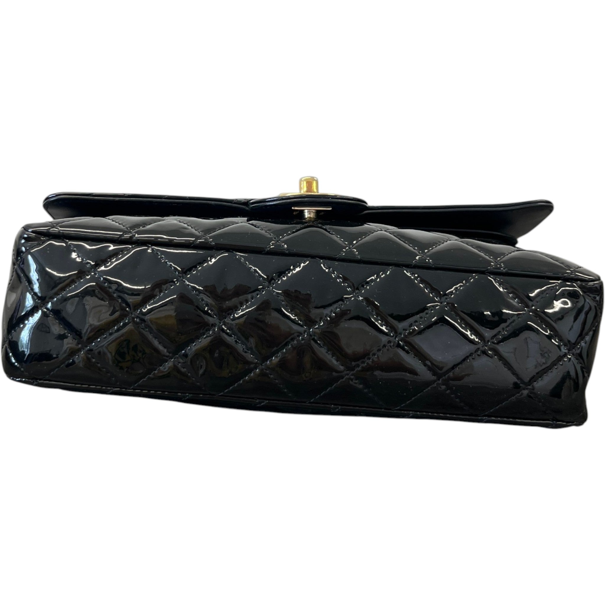 Women's Medium Classic Double Flap Bag Black