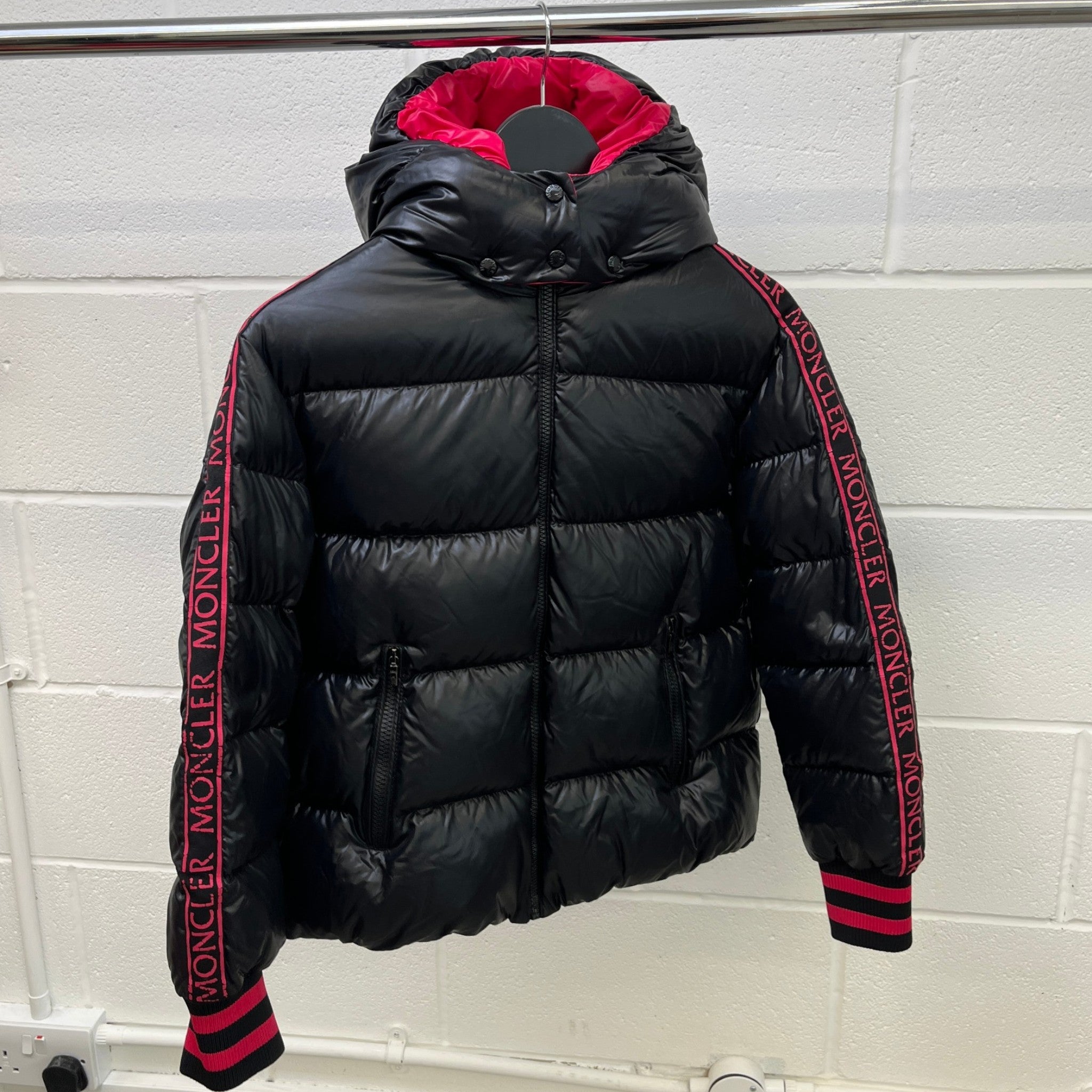 Women's Azzurra Down Jacket Black Size Junior Age 12