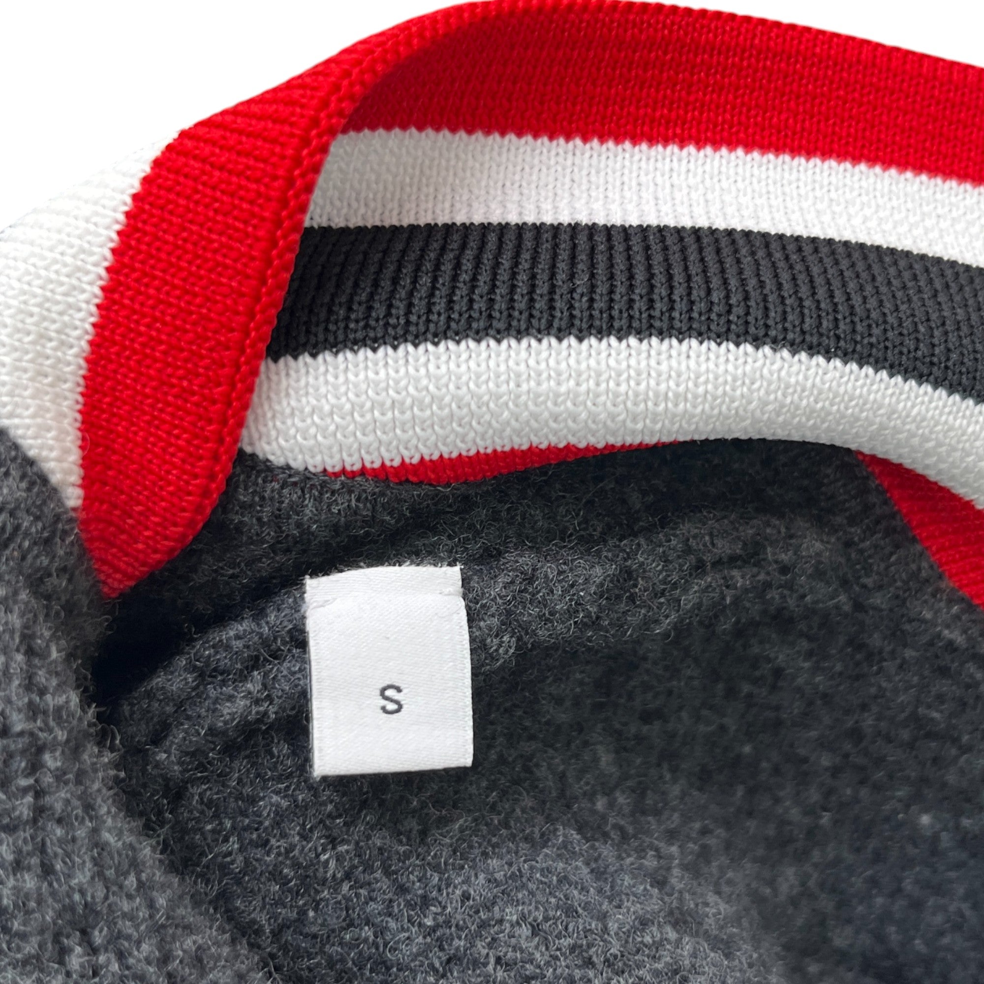 Men's Wool Varsity Jacket Grey Size S