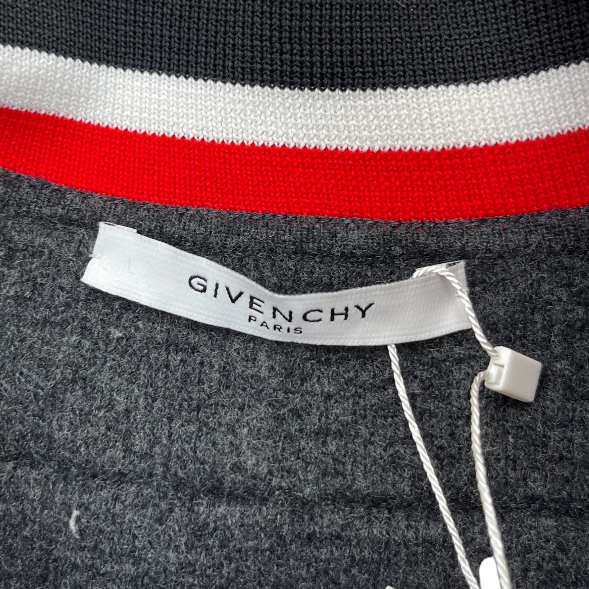 Men's Wool Varsity Jacket Grey Size S