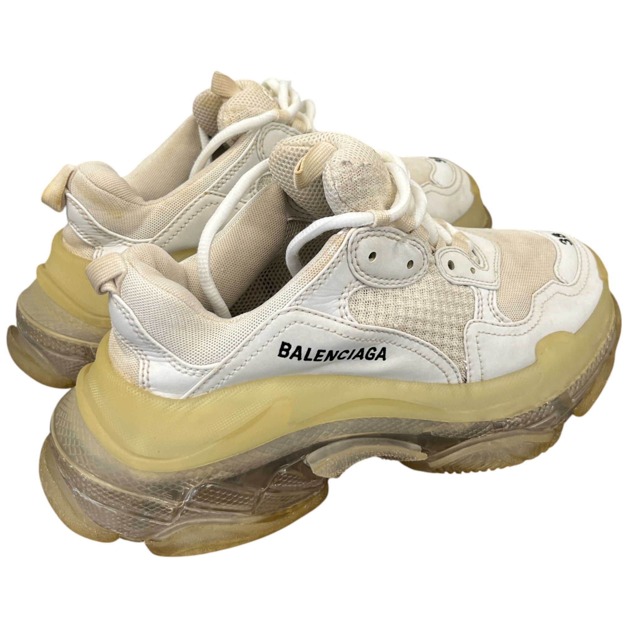 Women's Triple S Low Trainers White Size EU 38 / UK 5