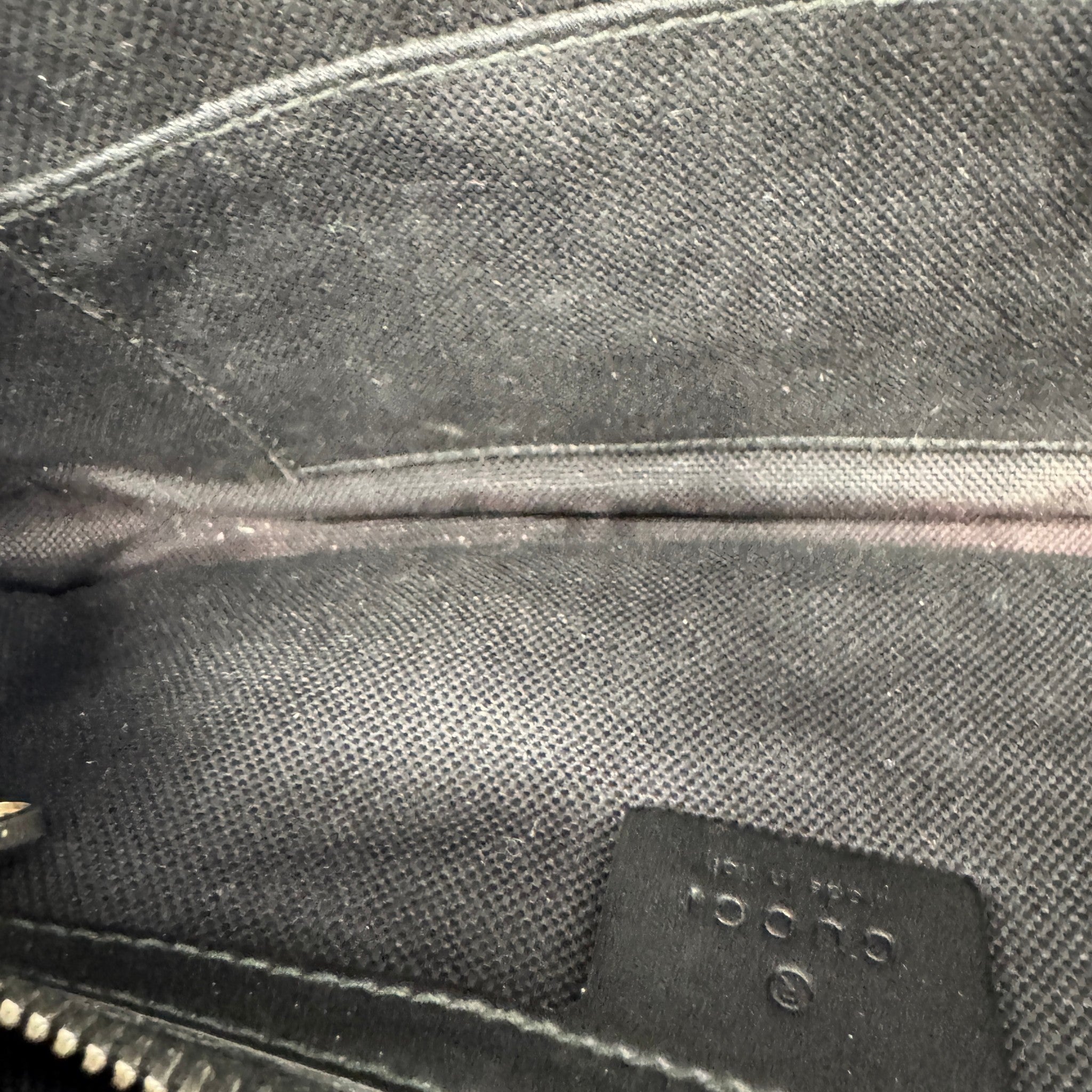 Men's Gg Supreme Web Belt Bag Black