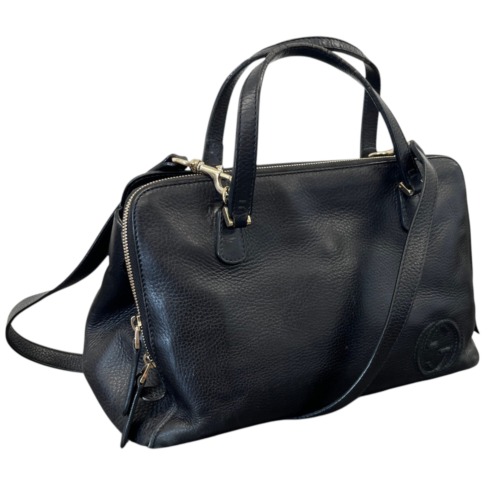 Women's Gg Supreme Microguccissima Bag Black