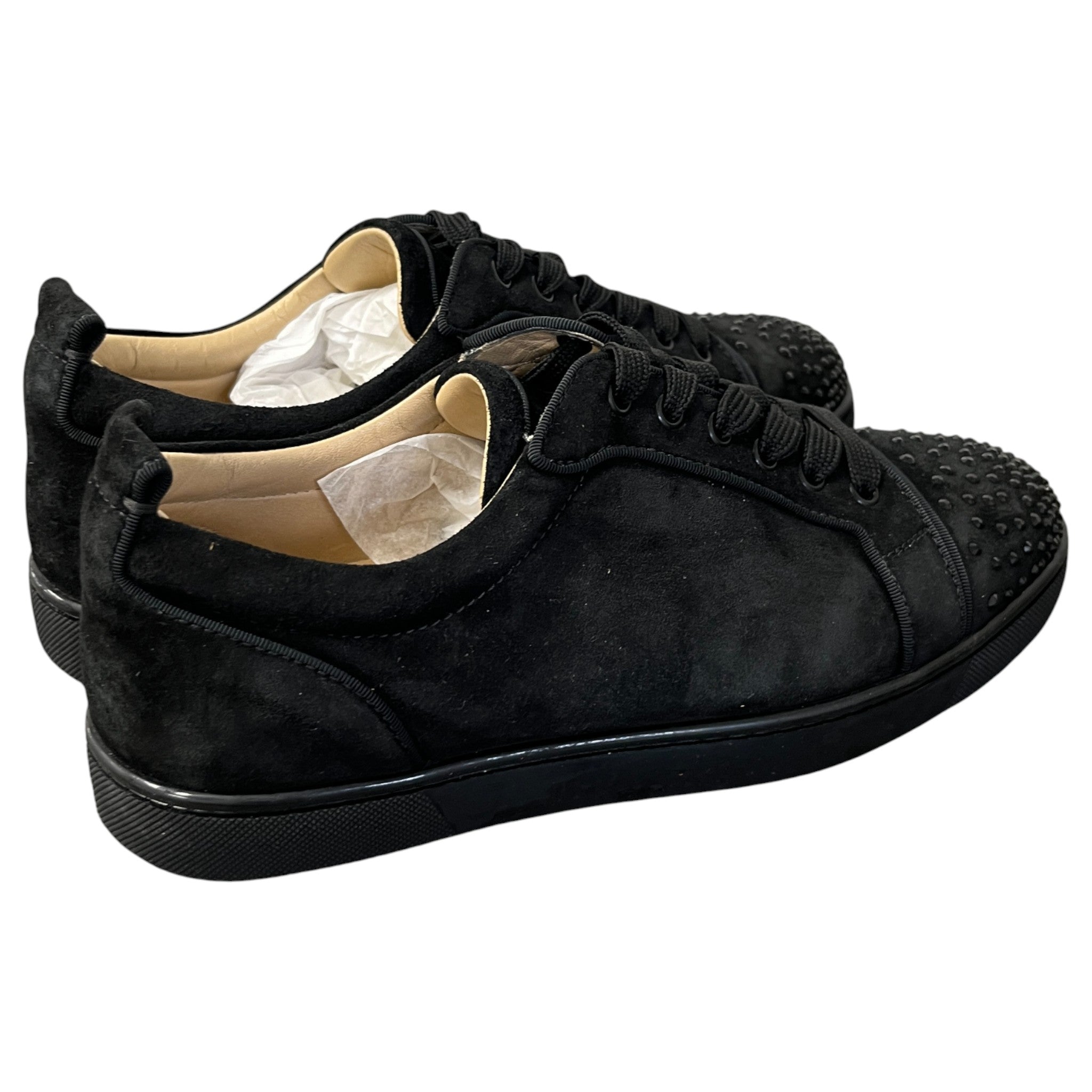 Men's Louis Junior Low Trainers Black Size EU 42 / UK 8