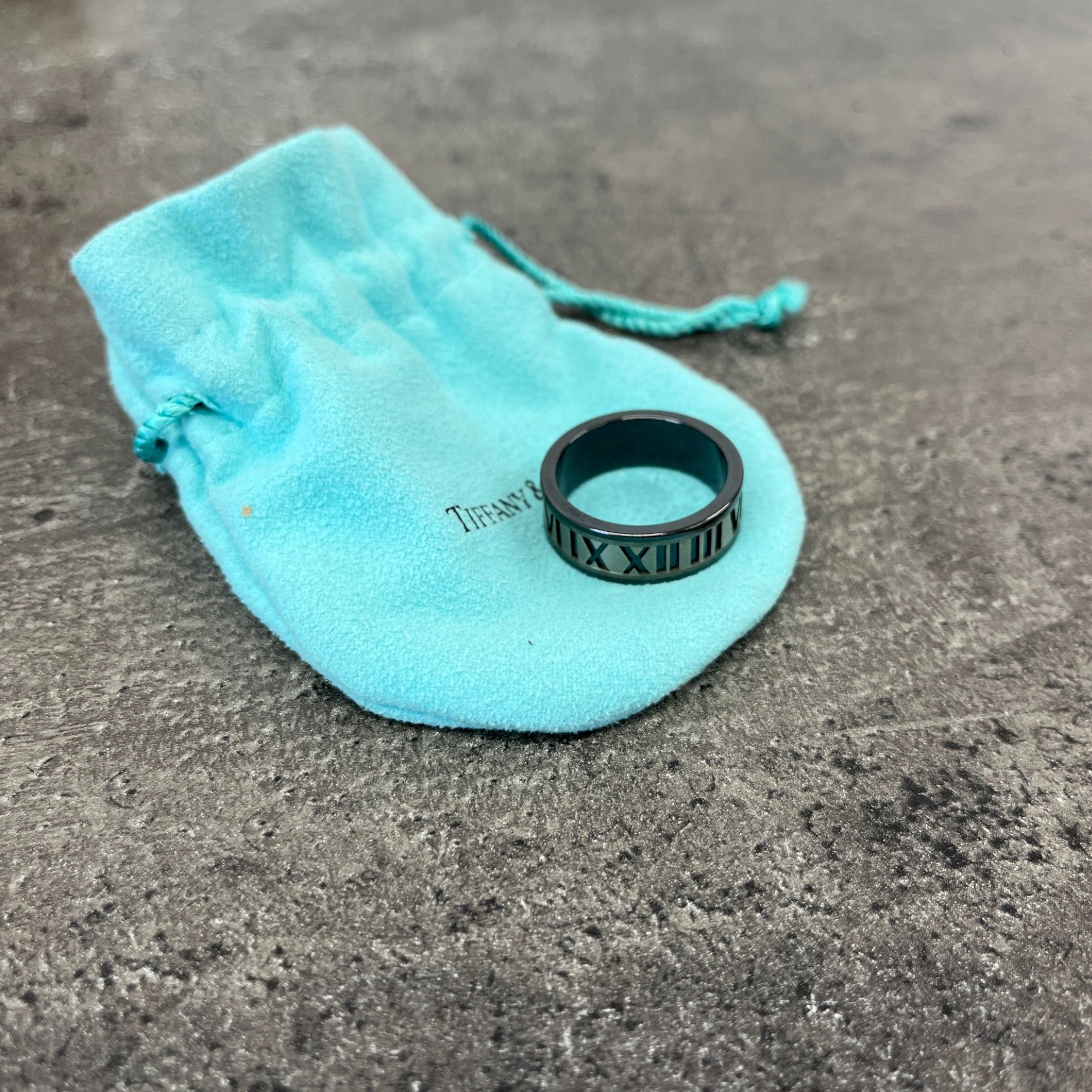 Men's Atlas Ring Black Size M