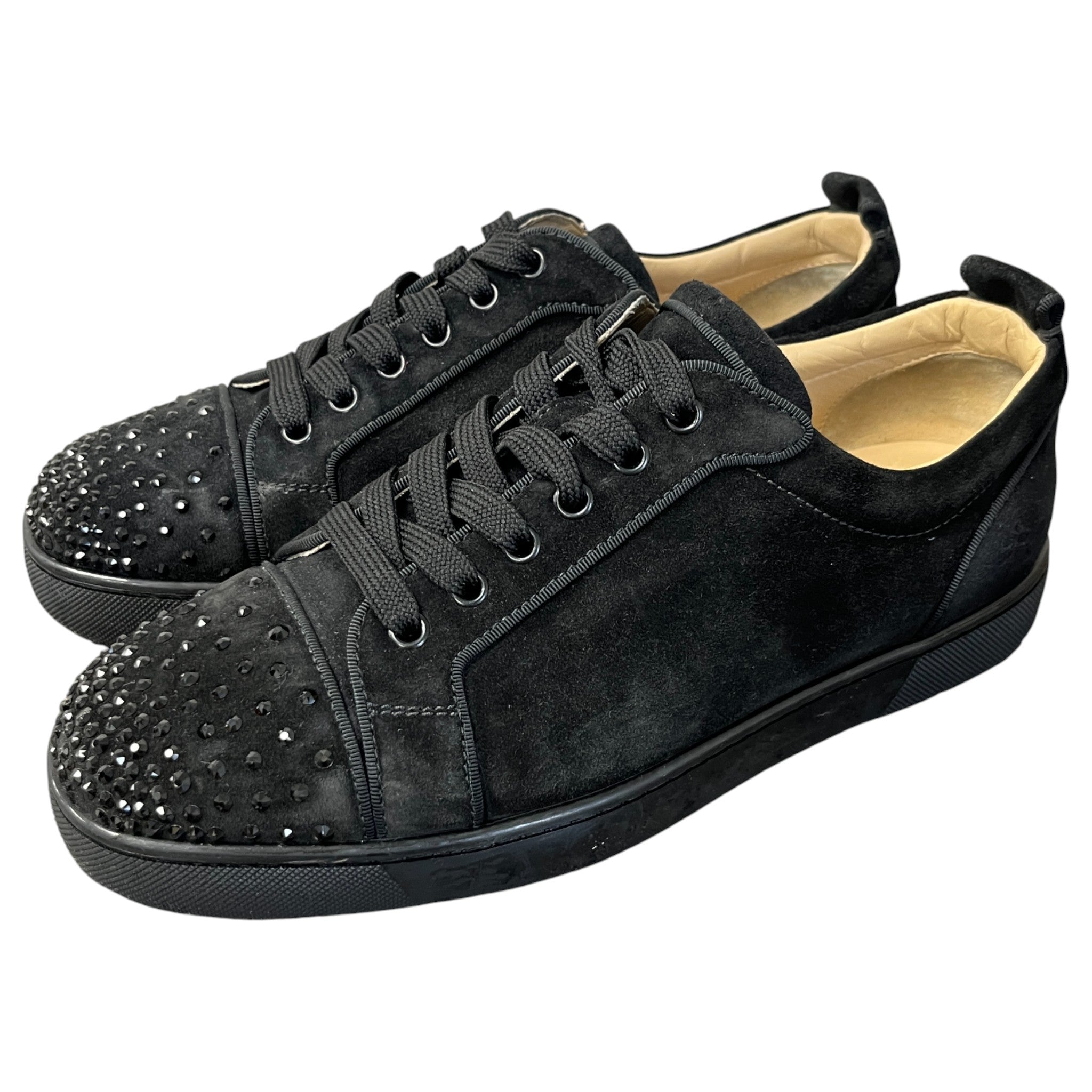 Men's Louis Junior Low Trainers Black Size EU 42 / UK 8