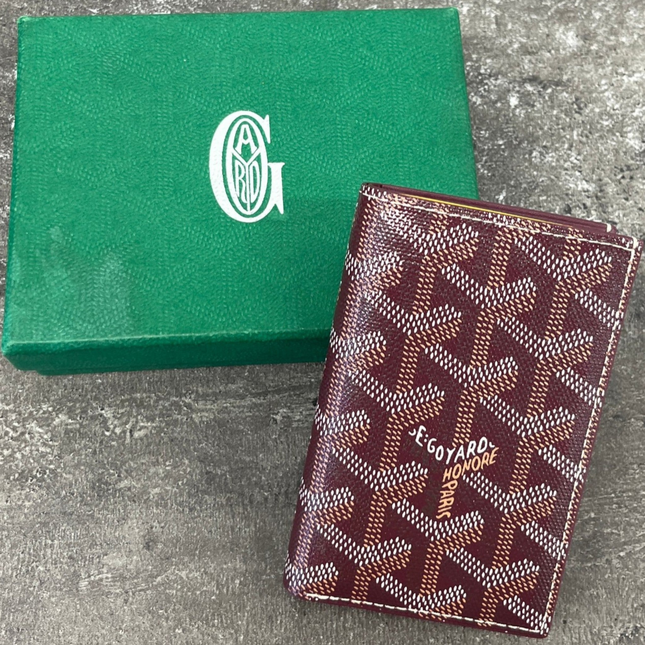 Men's Saint-Pierre Wallet Burgundy
