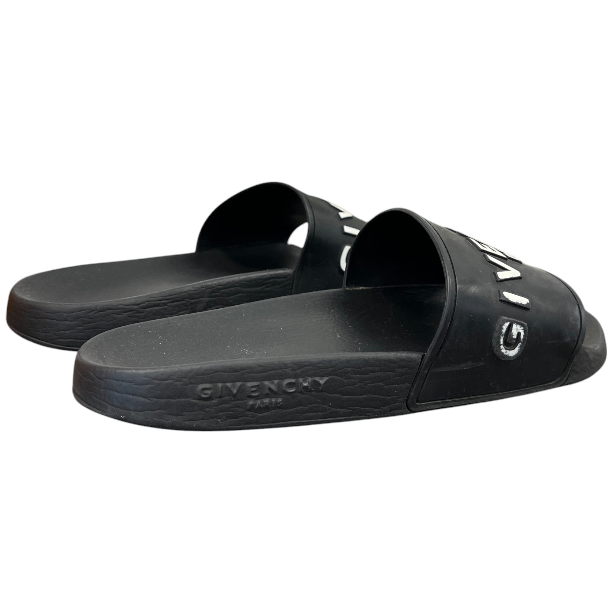 Women's Logo Slides Black Size EU 37 / UK 4