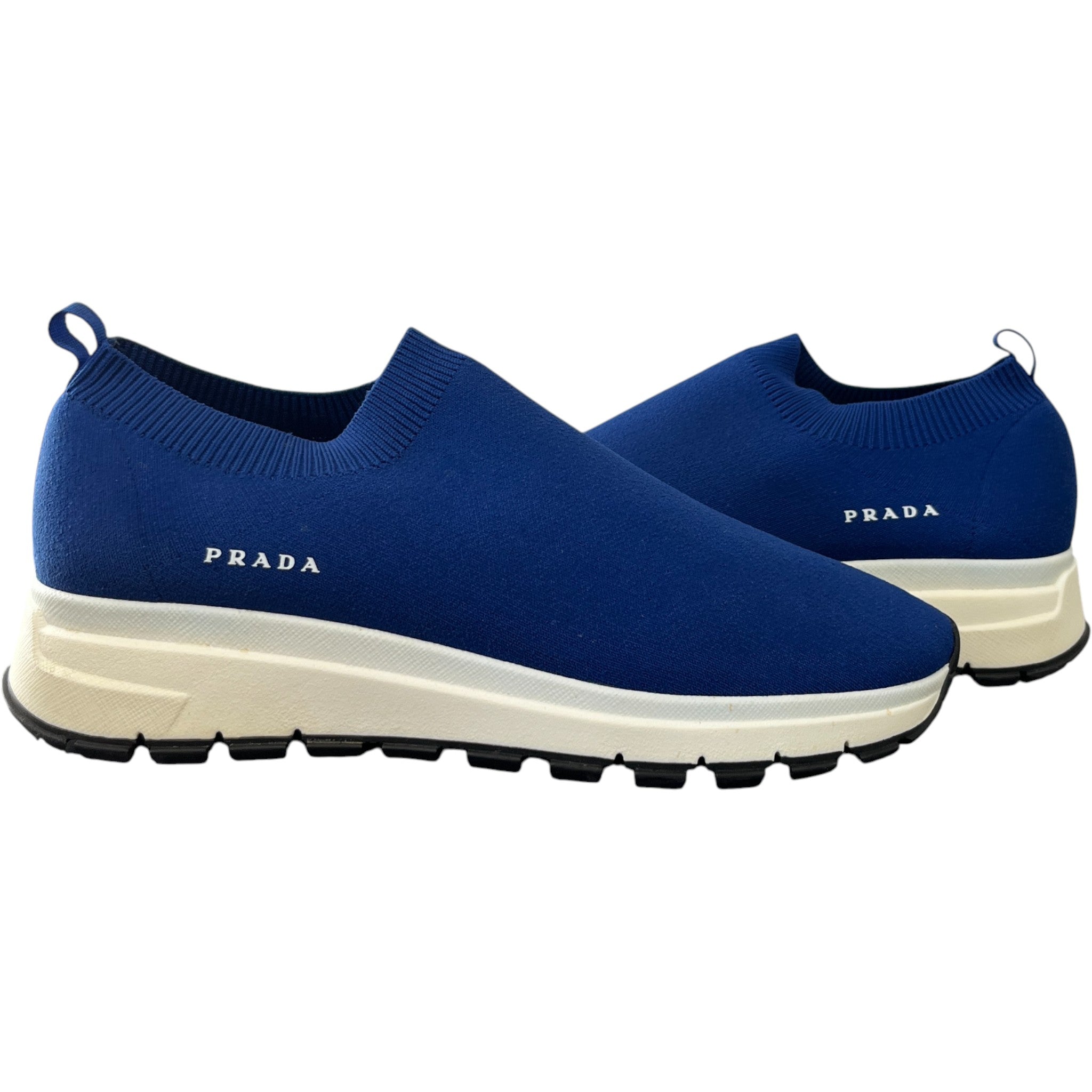 Men's Sock Low Trainers Blue Size EU 41 / UK 7