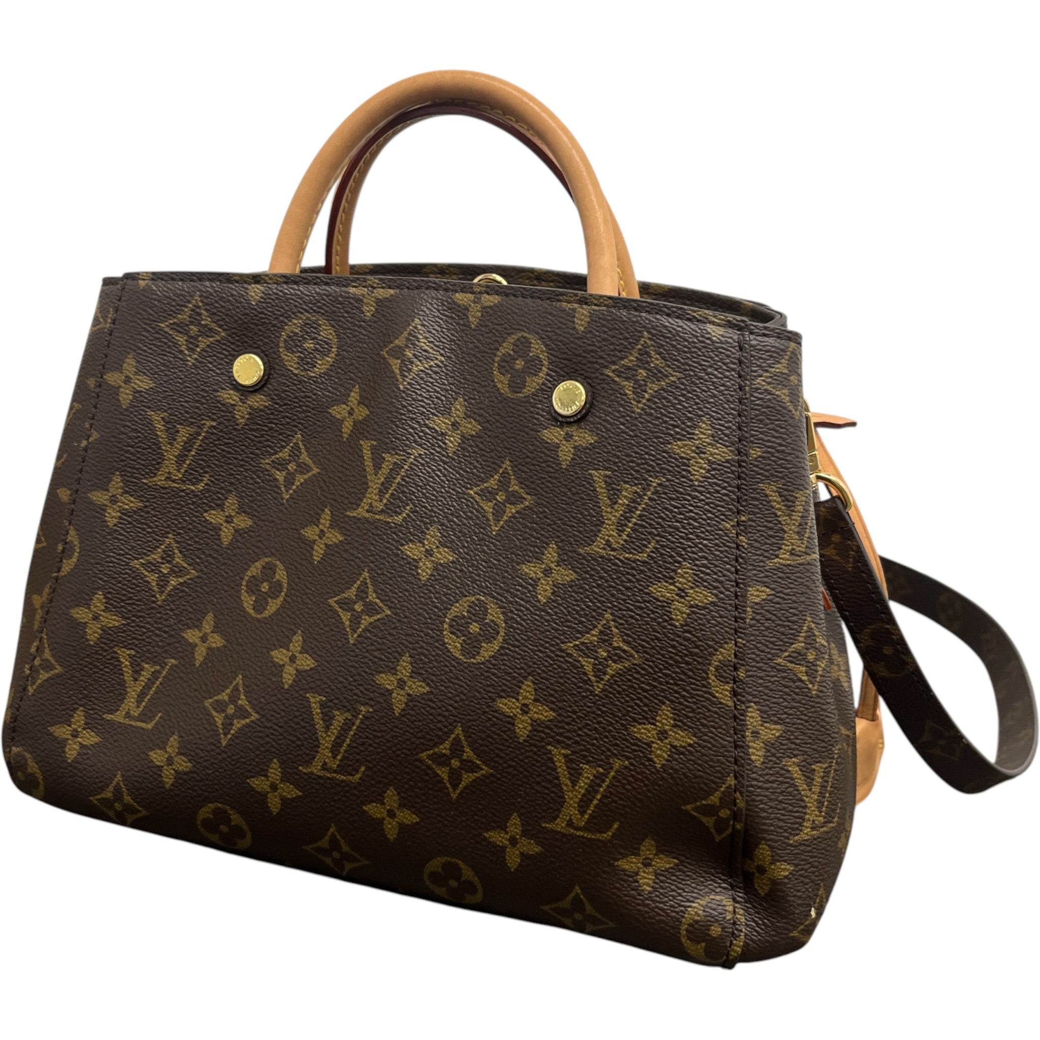 Women's Monogram Montaigne Bb Handbag Brown