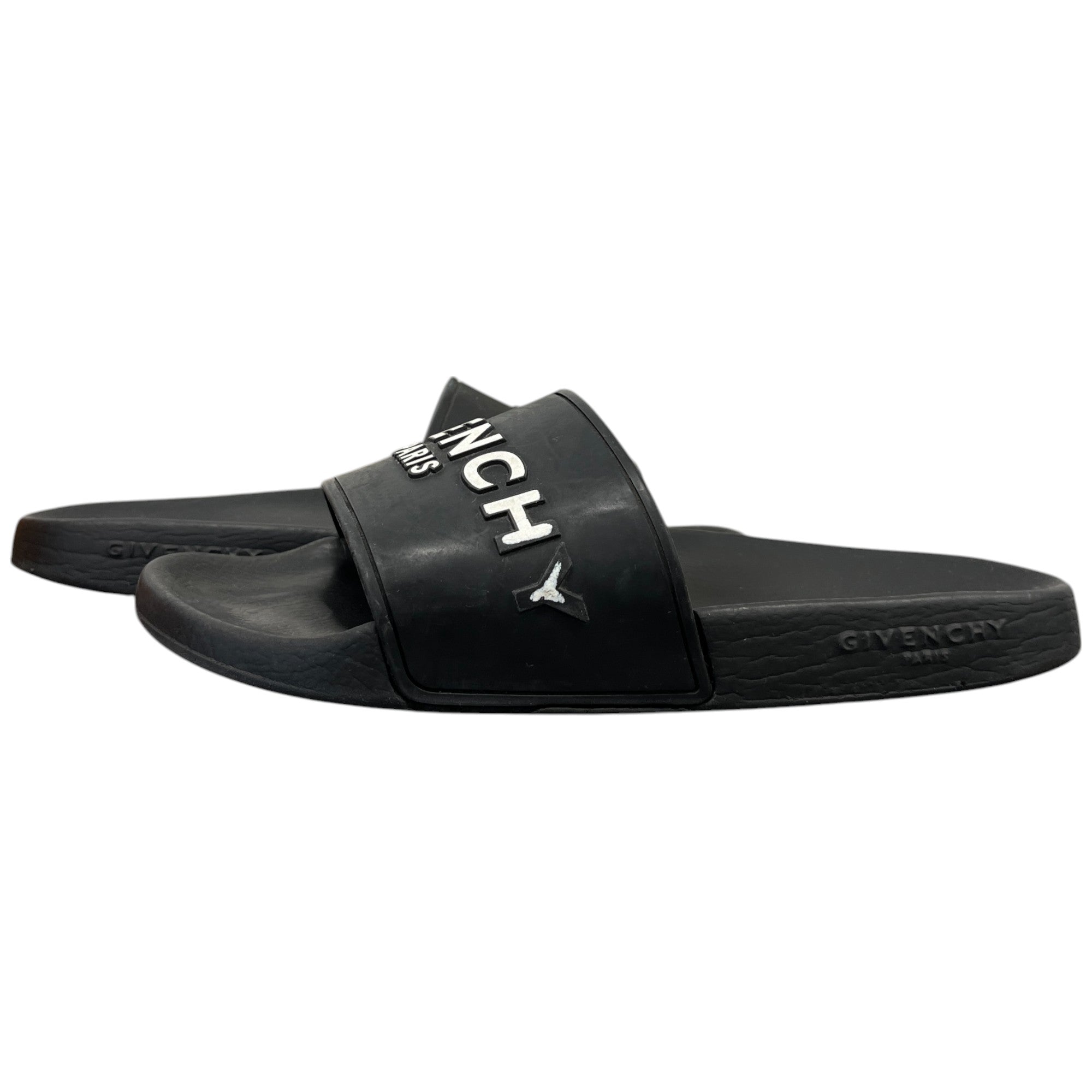 Women's Logo Slides Black Size EU 37 / UK 4