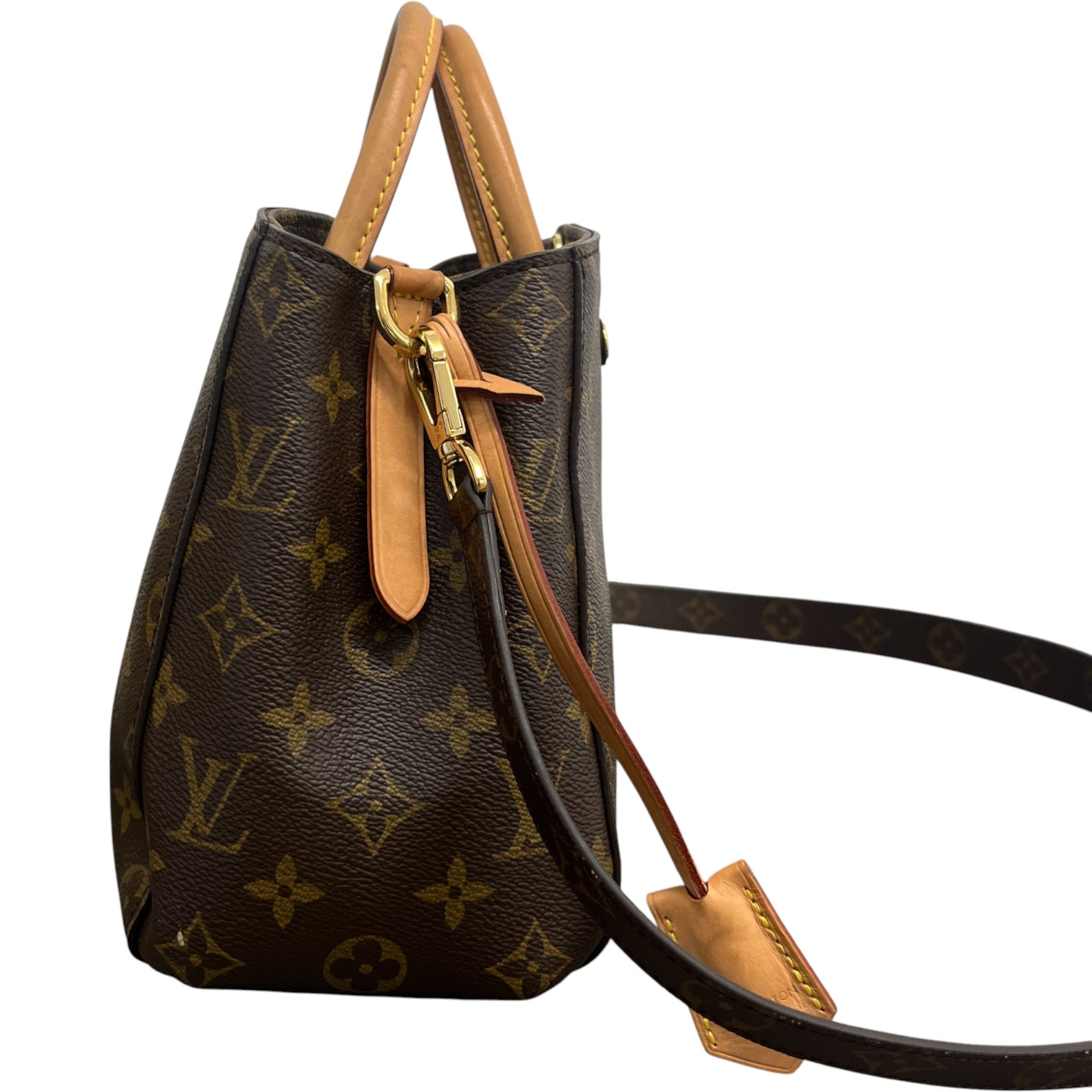 Women's Monogram Montaigne Bb Handbag Brown