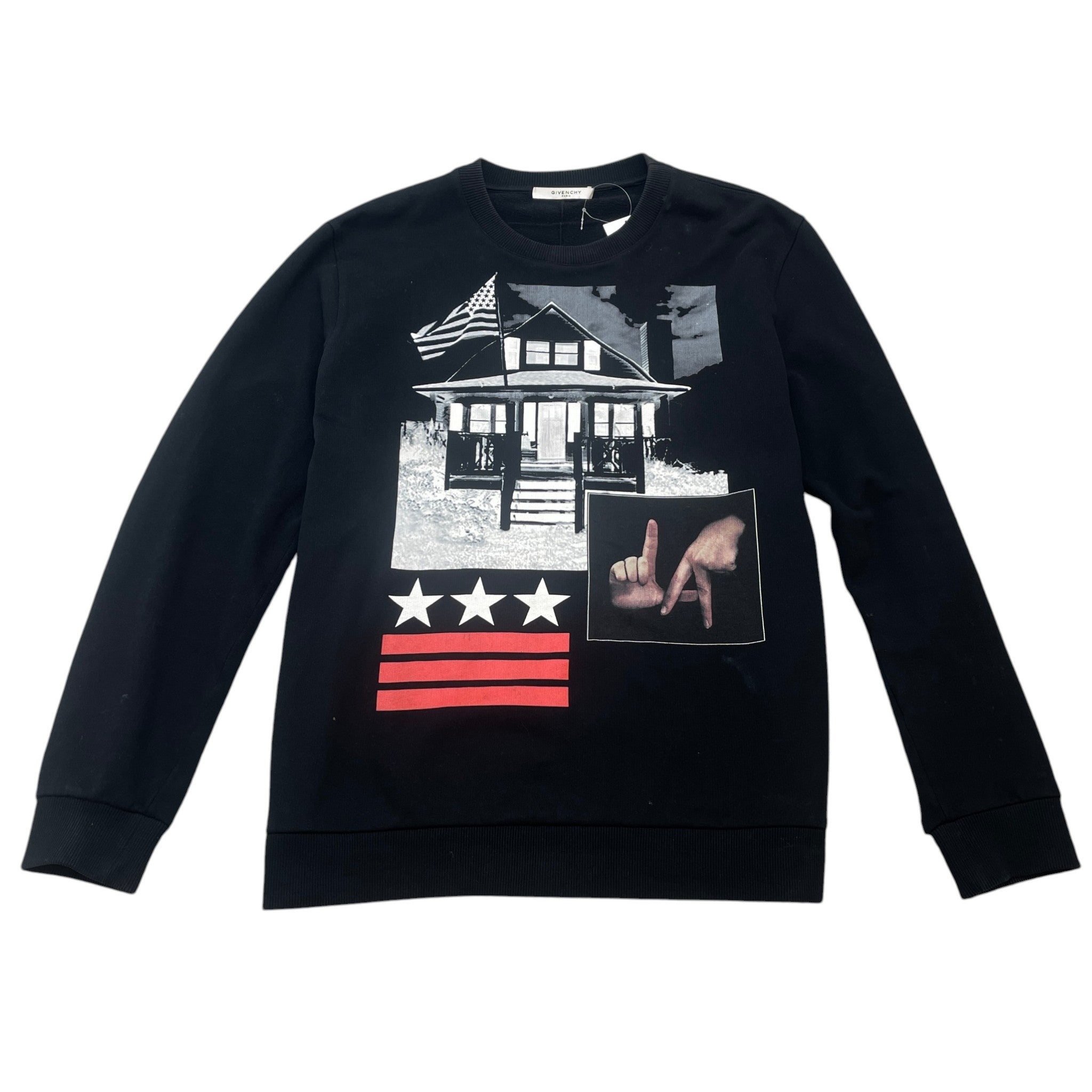 Men's La House Graphic Sweatshirt Black Size XL