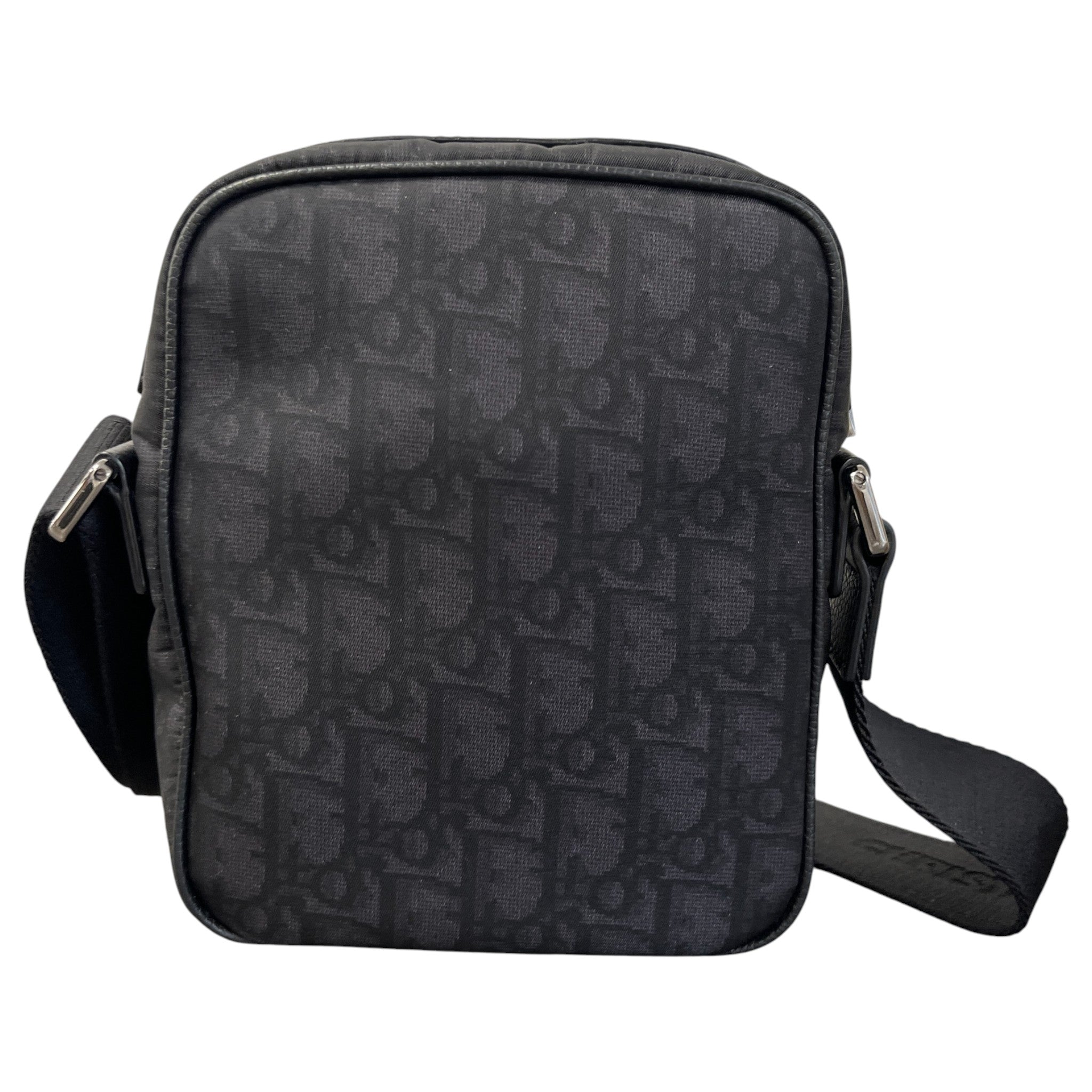 Men's Oblique Messenger Bag Black