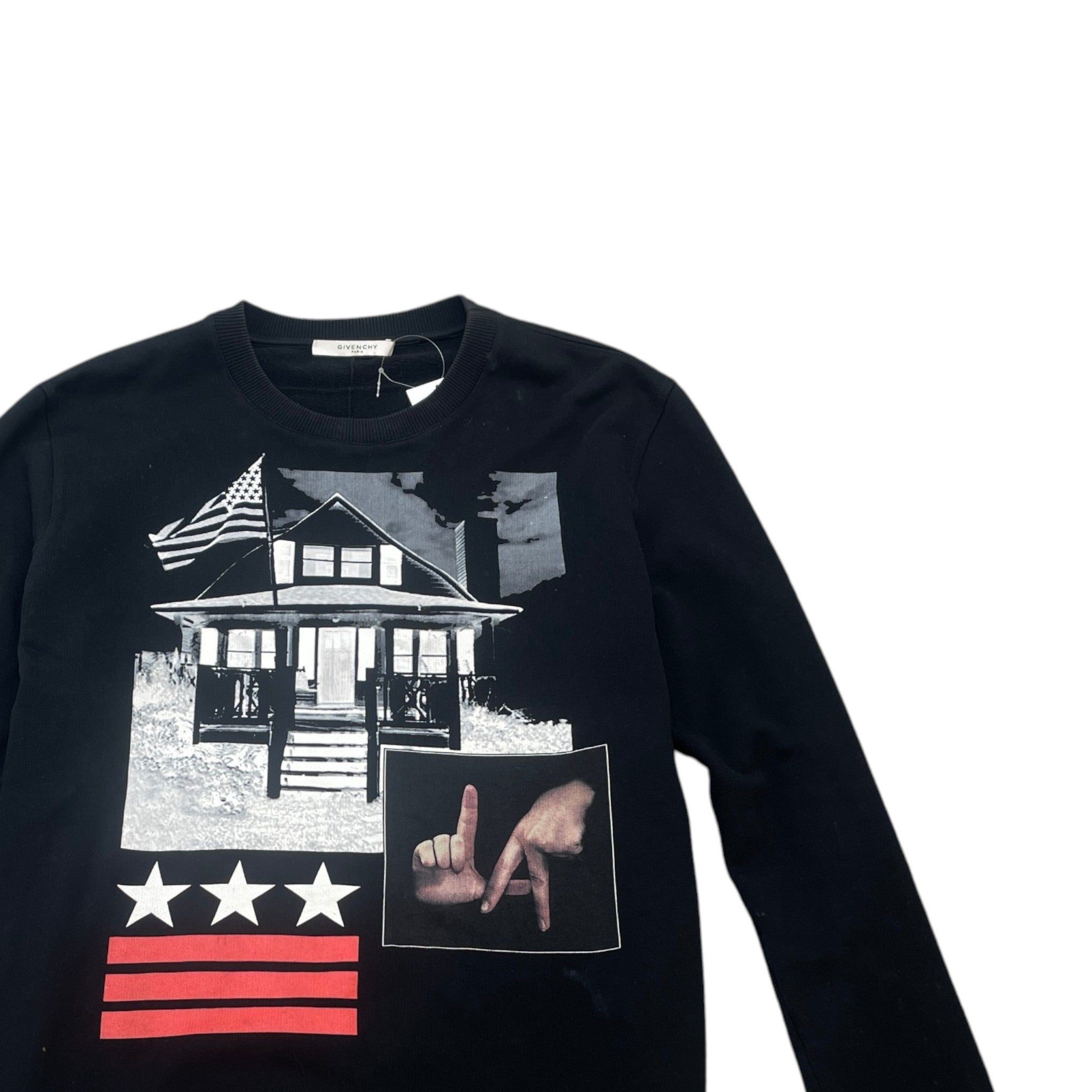 Men's La House Graphic Sweatshirt Black Size XL