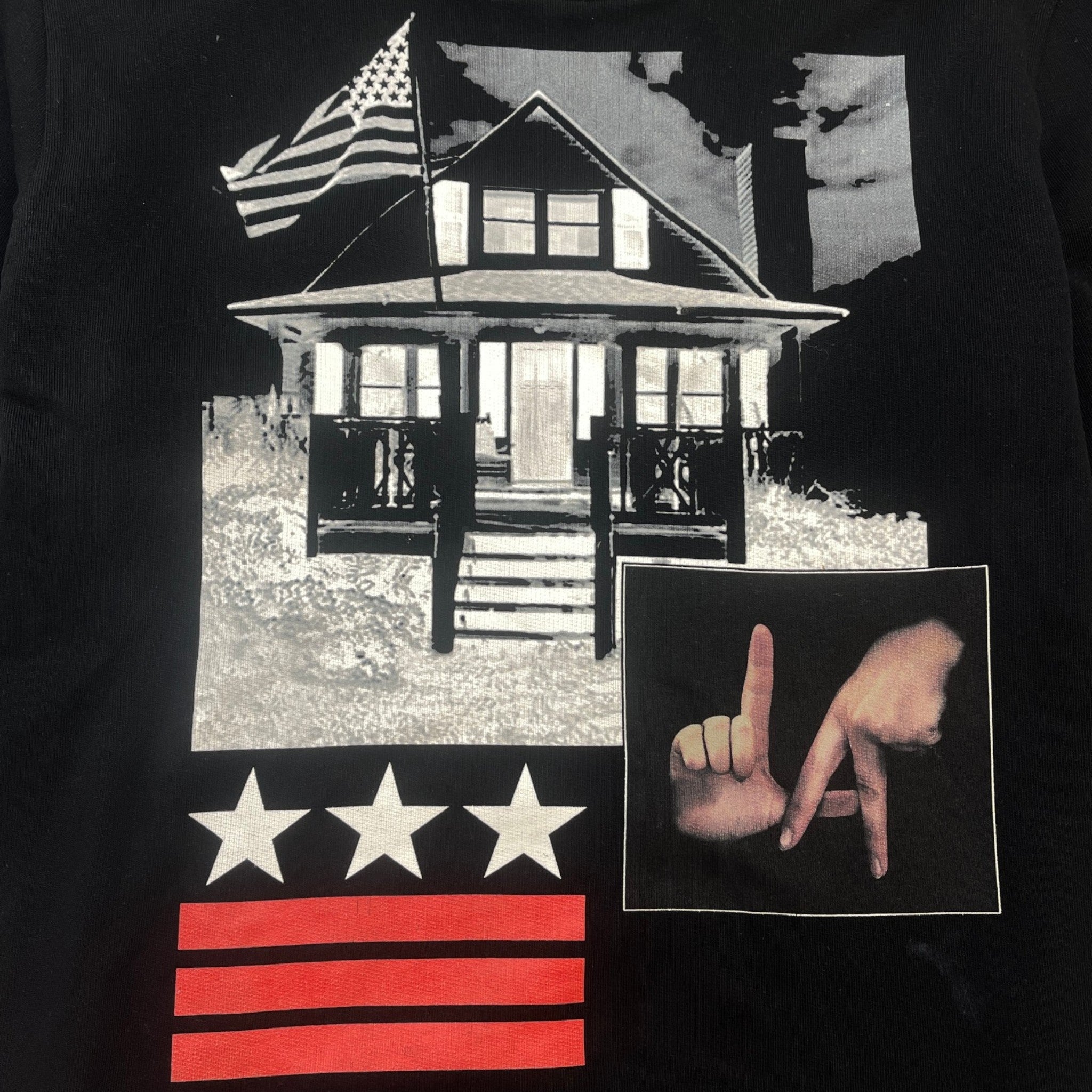 Men's La House Graphic Sweatshirt Black Size XL