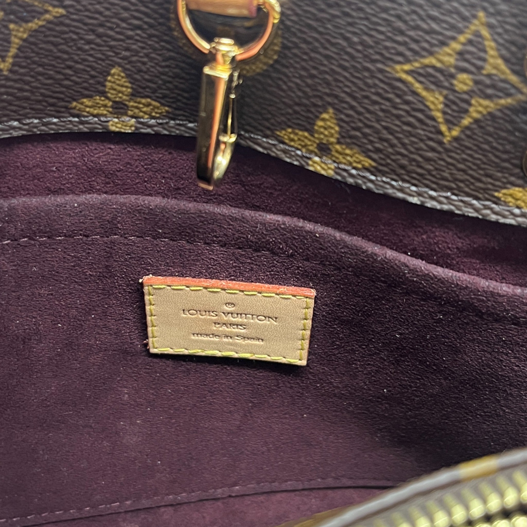 Women's Monogram Montaigne Bb Handbag Brown