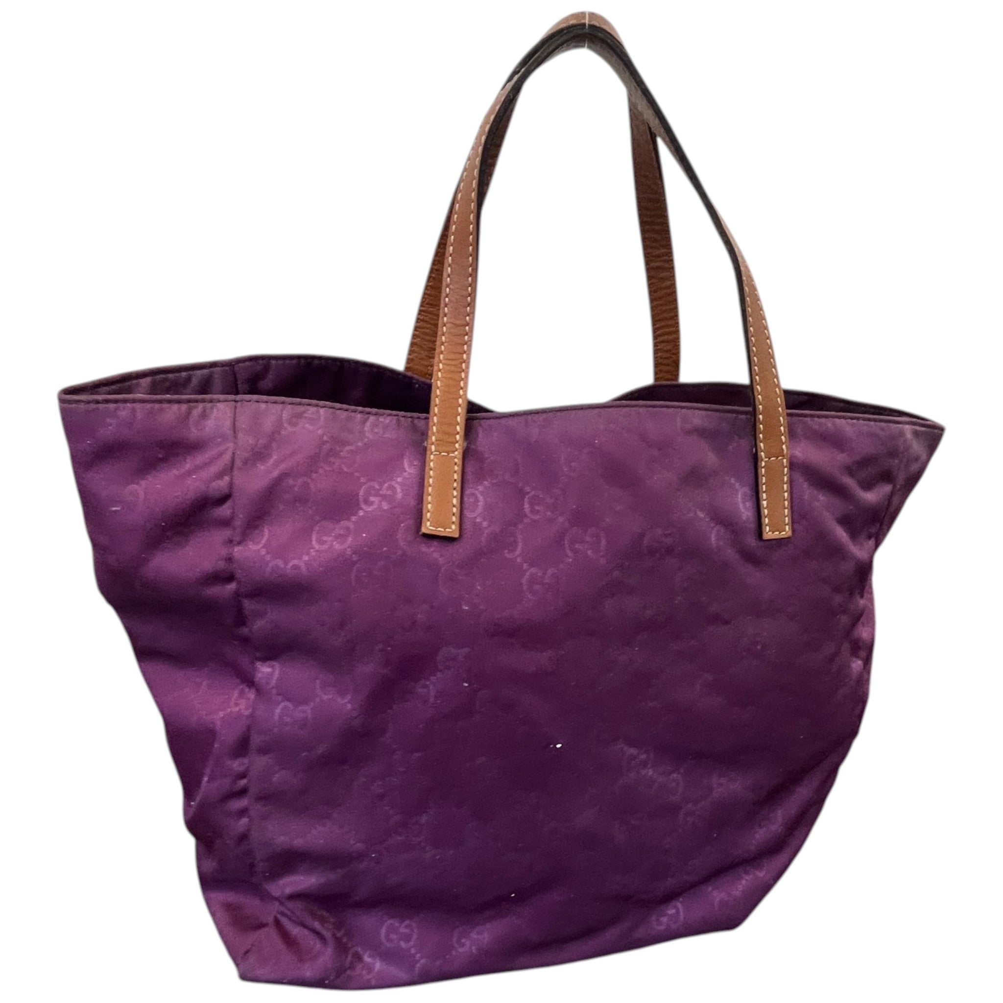 Women's Guccissima Shopper Tote Bag Purple