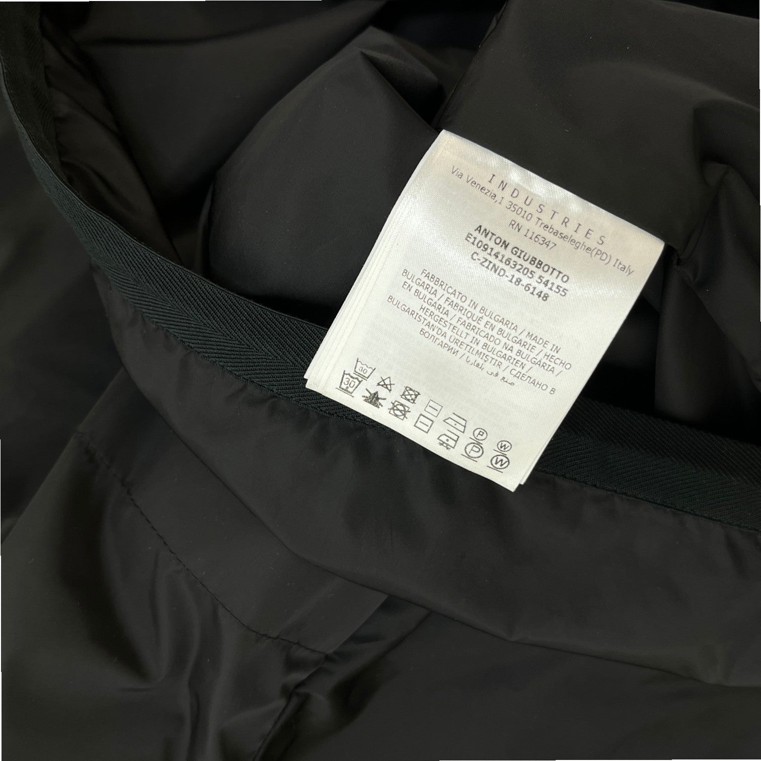 Men's Anton Windbreaker Black Size 2 / M