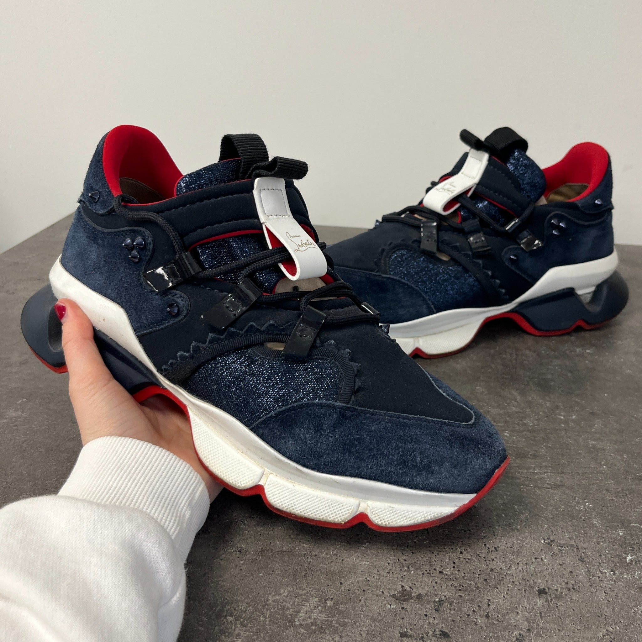 Men's Runner Low Trainers Blue Size EU 41 / UK 7